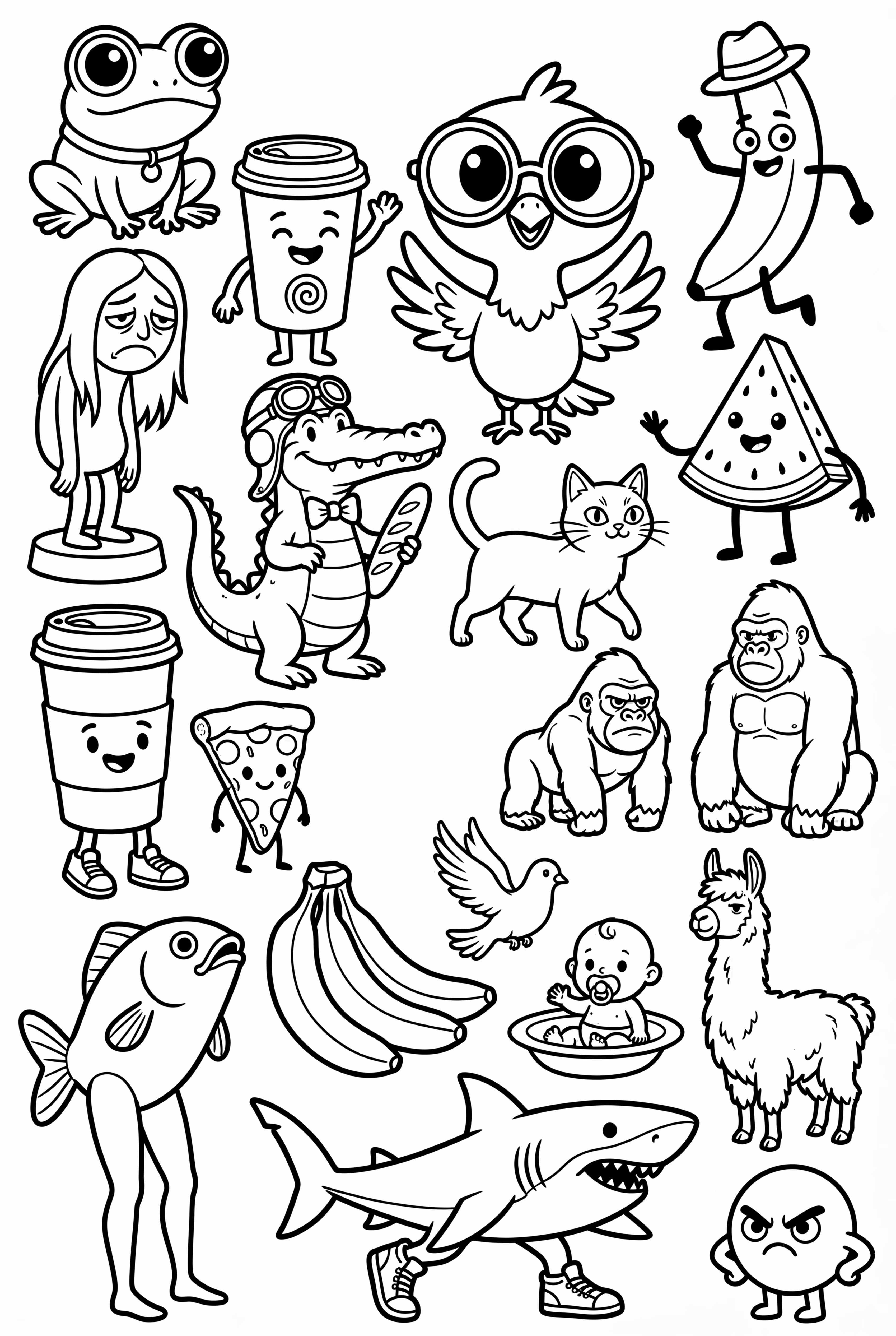 19 Italian Brainrot Characters