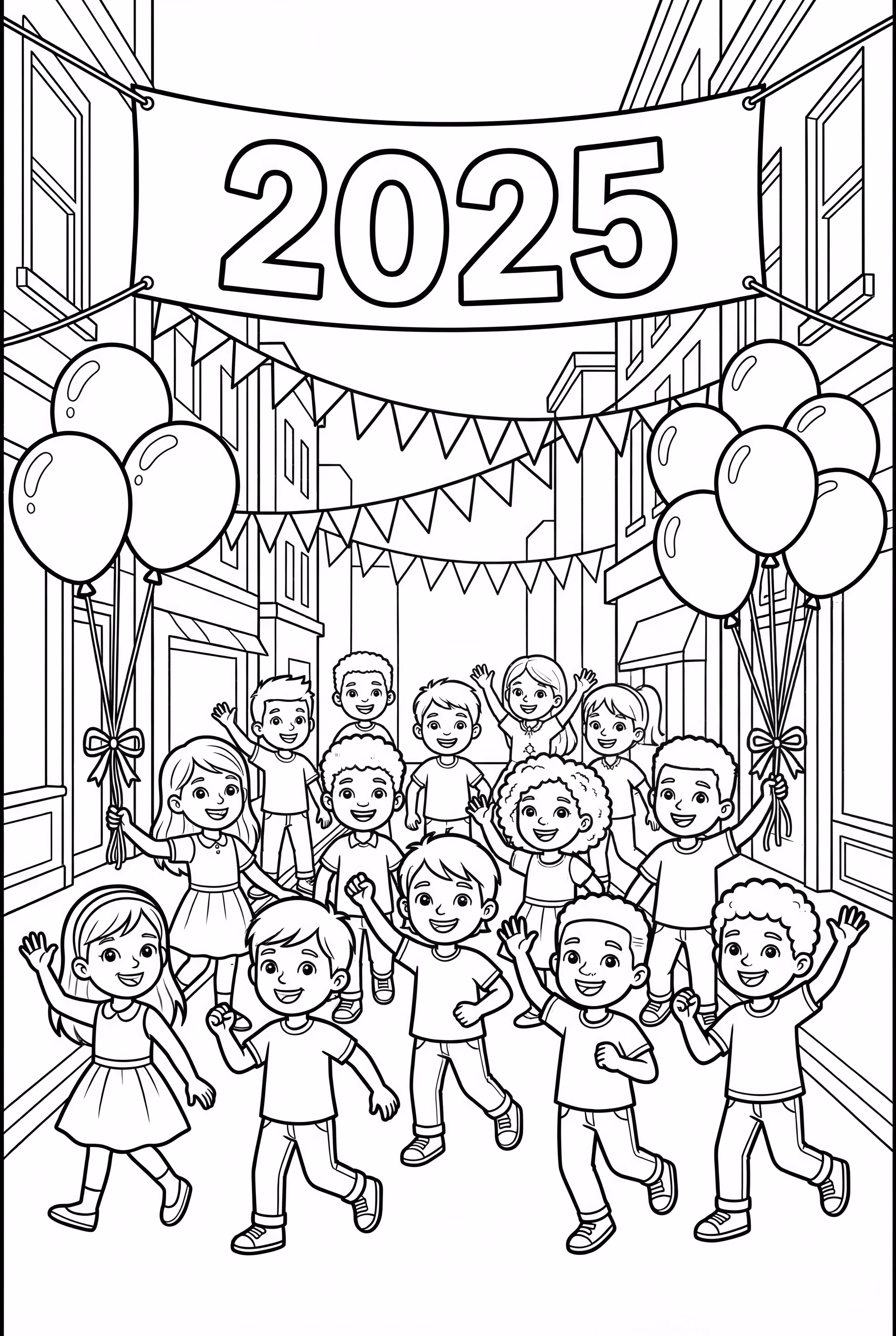 2025 happy new year festival parade