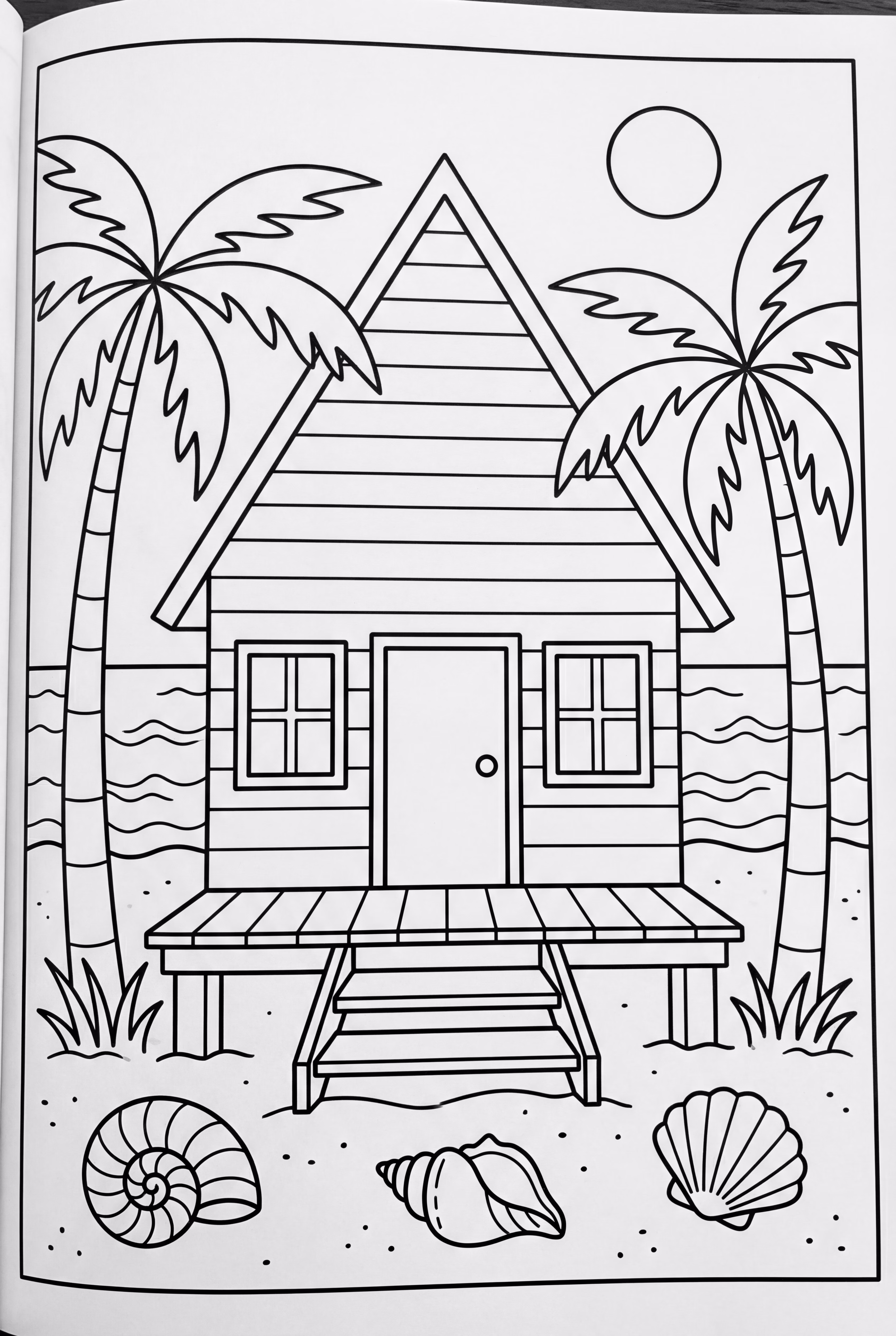 A Beach House by the Sea