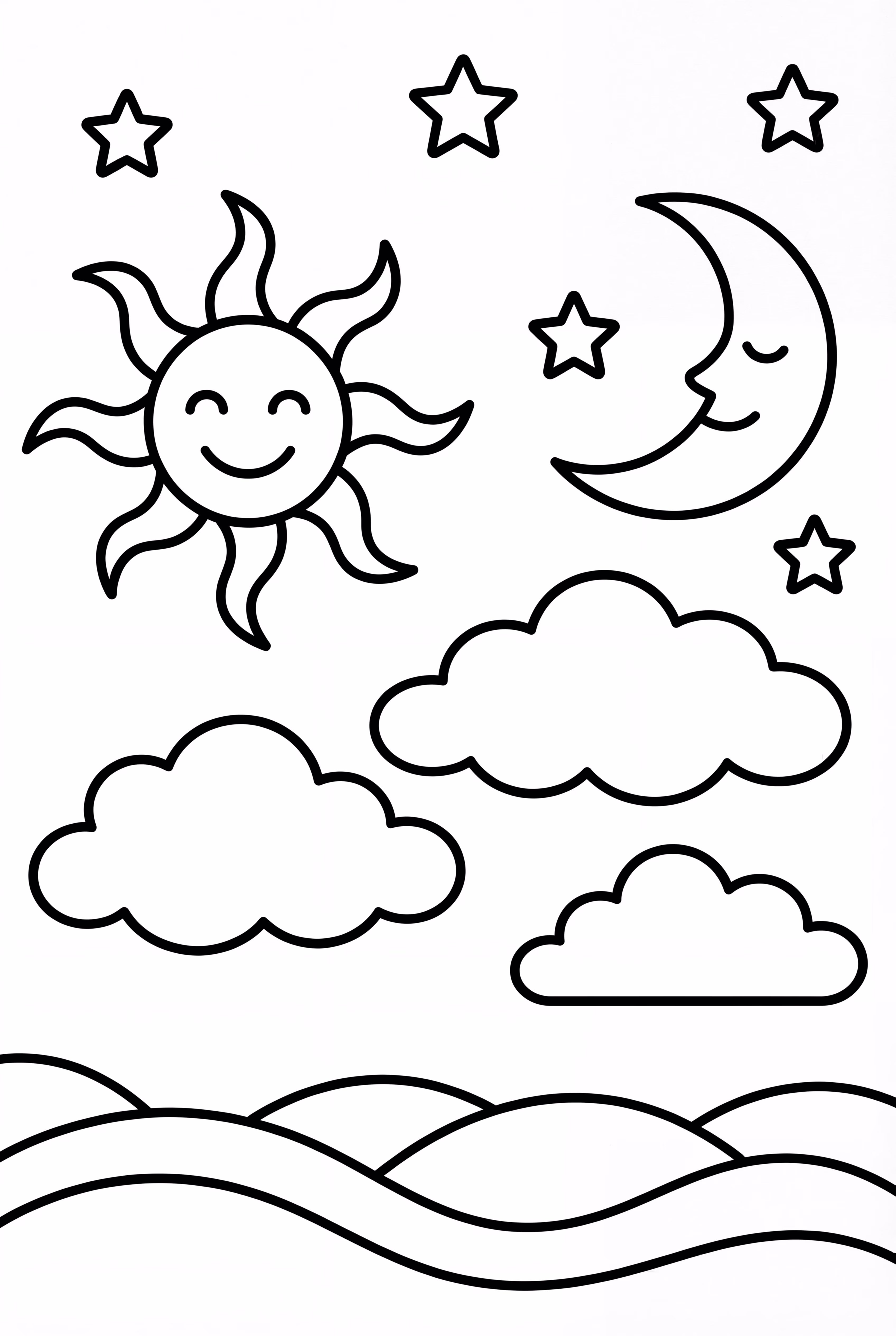 A Bible Verse About Creation With Sun Moon And Stars