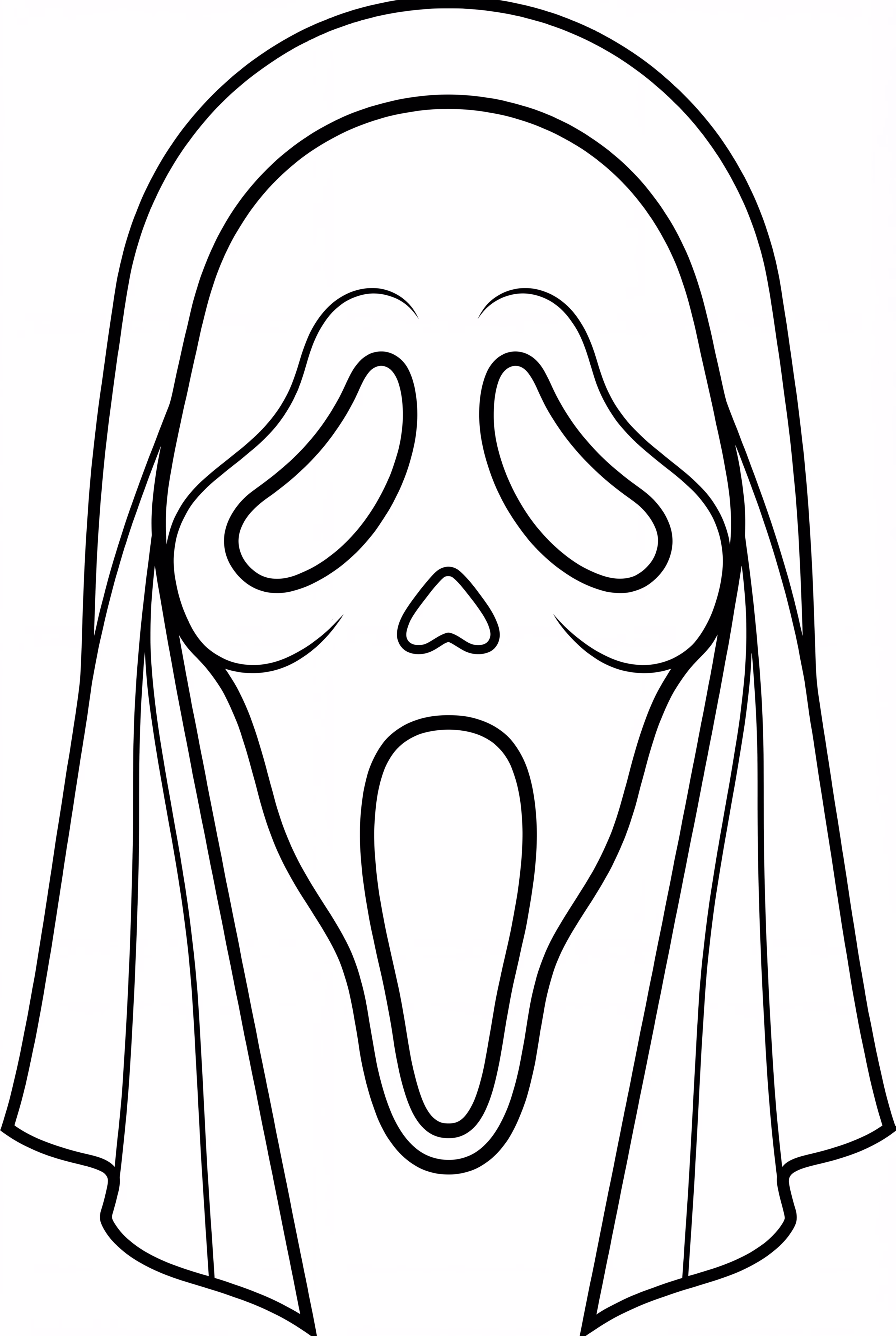 A Big Ghostface Head