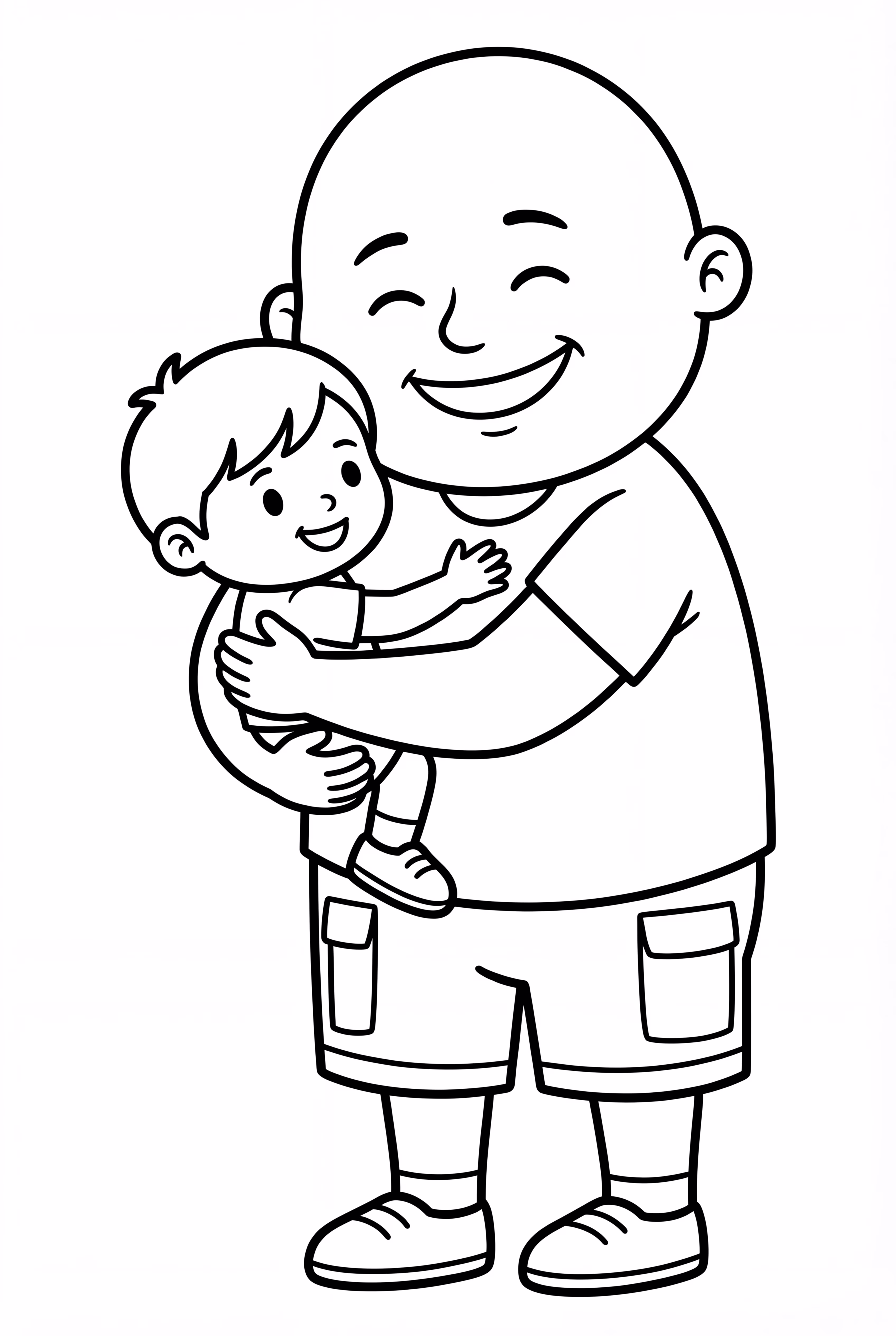 A Big Hug For Fathers Day