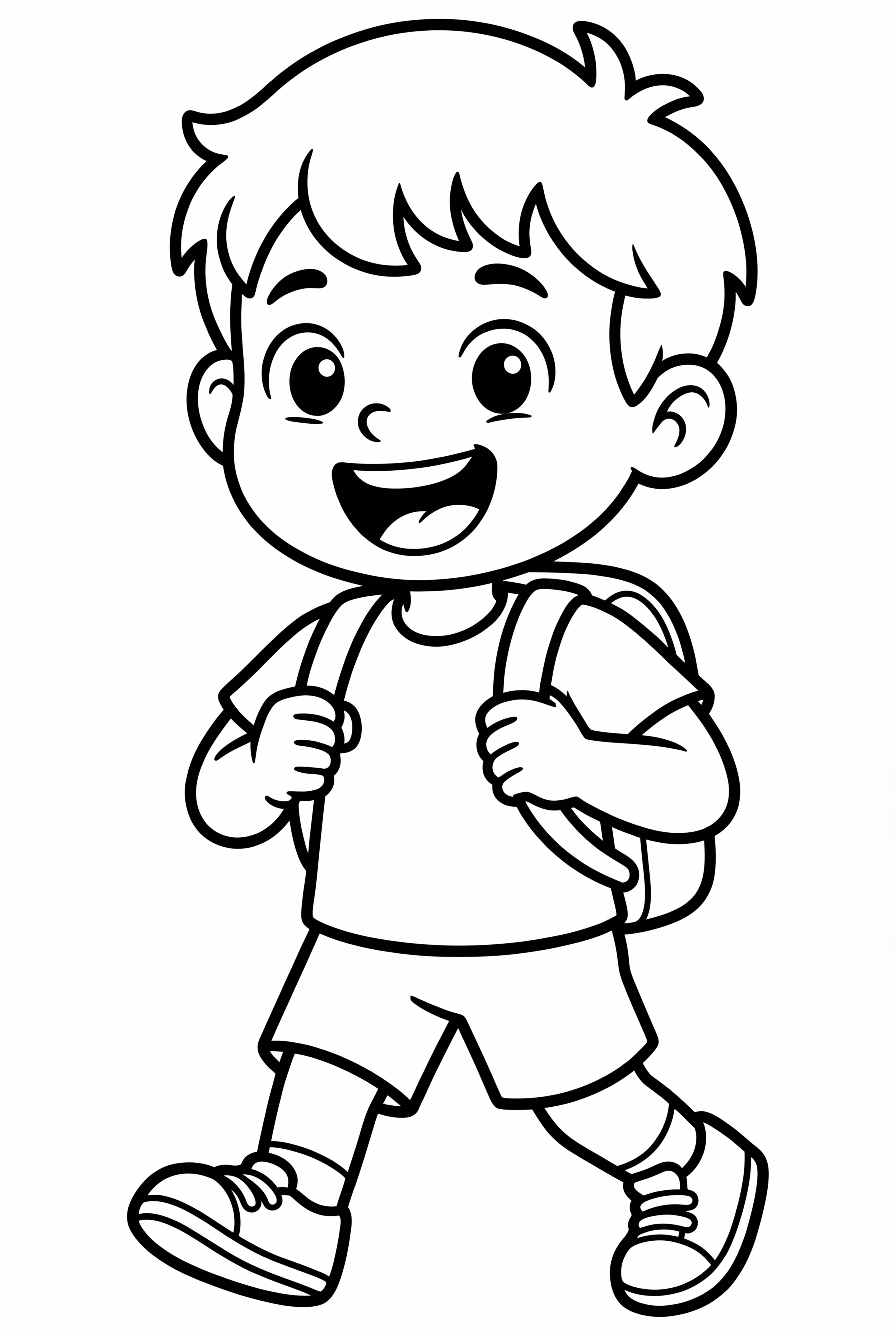 A Big Smile For The First Day Of School