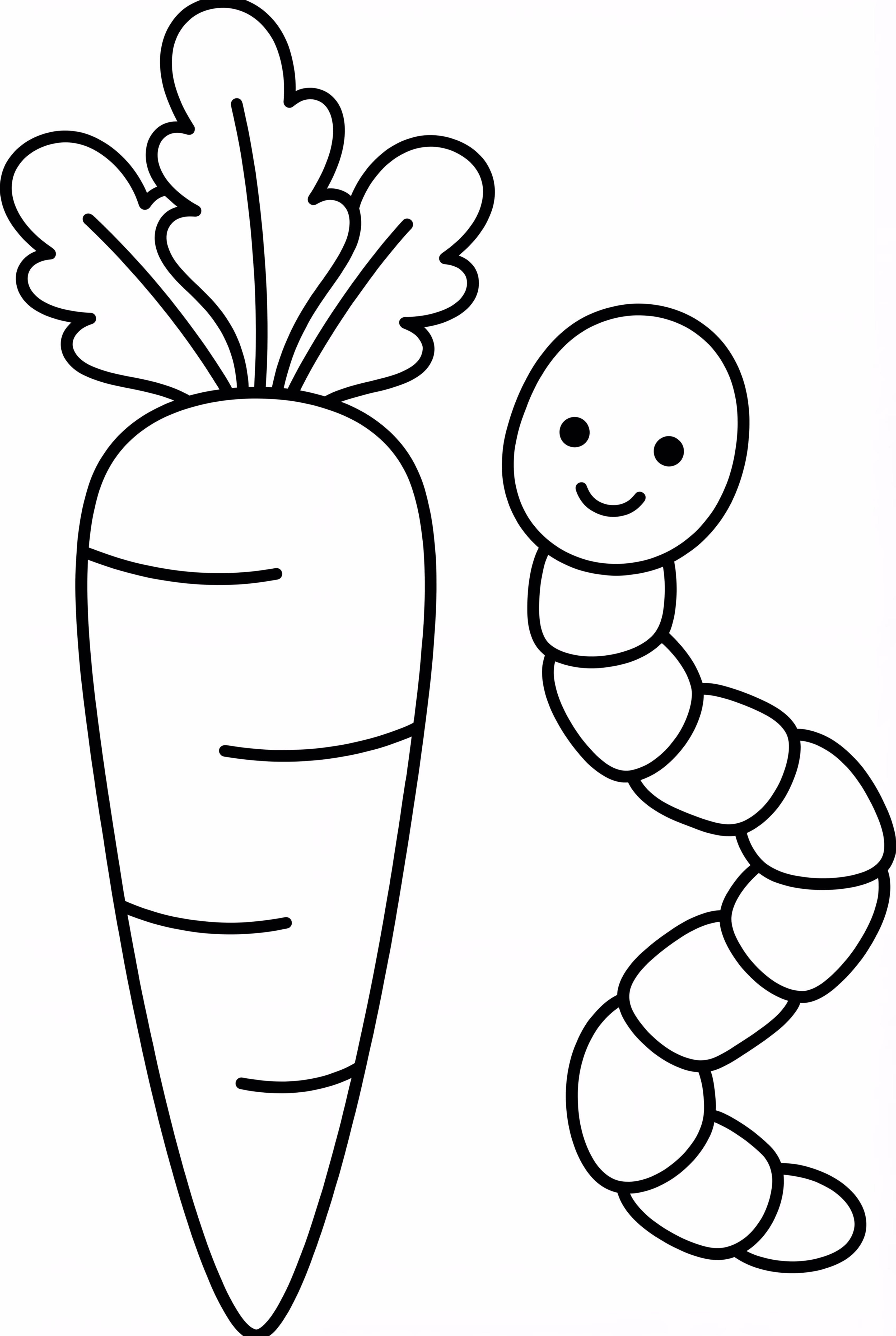 A Carrot And A Worm