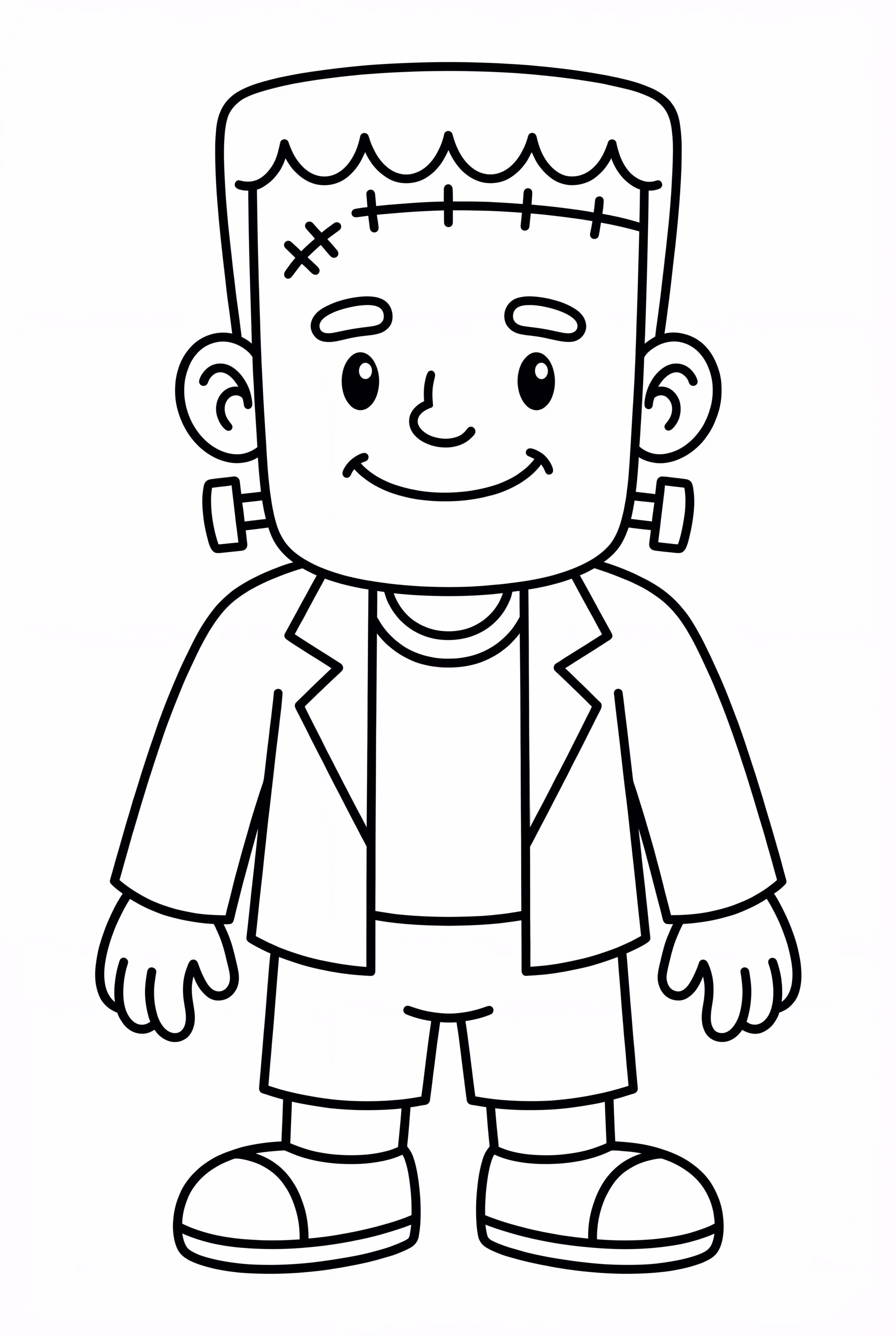 A Cartoon Frankenstein