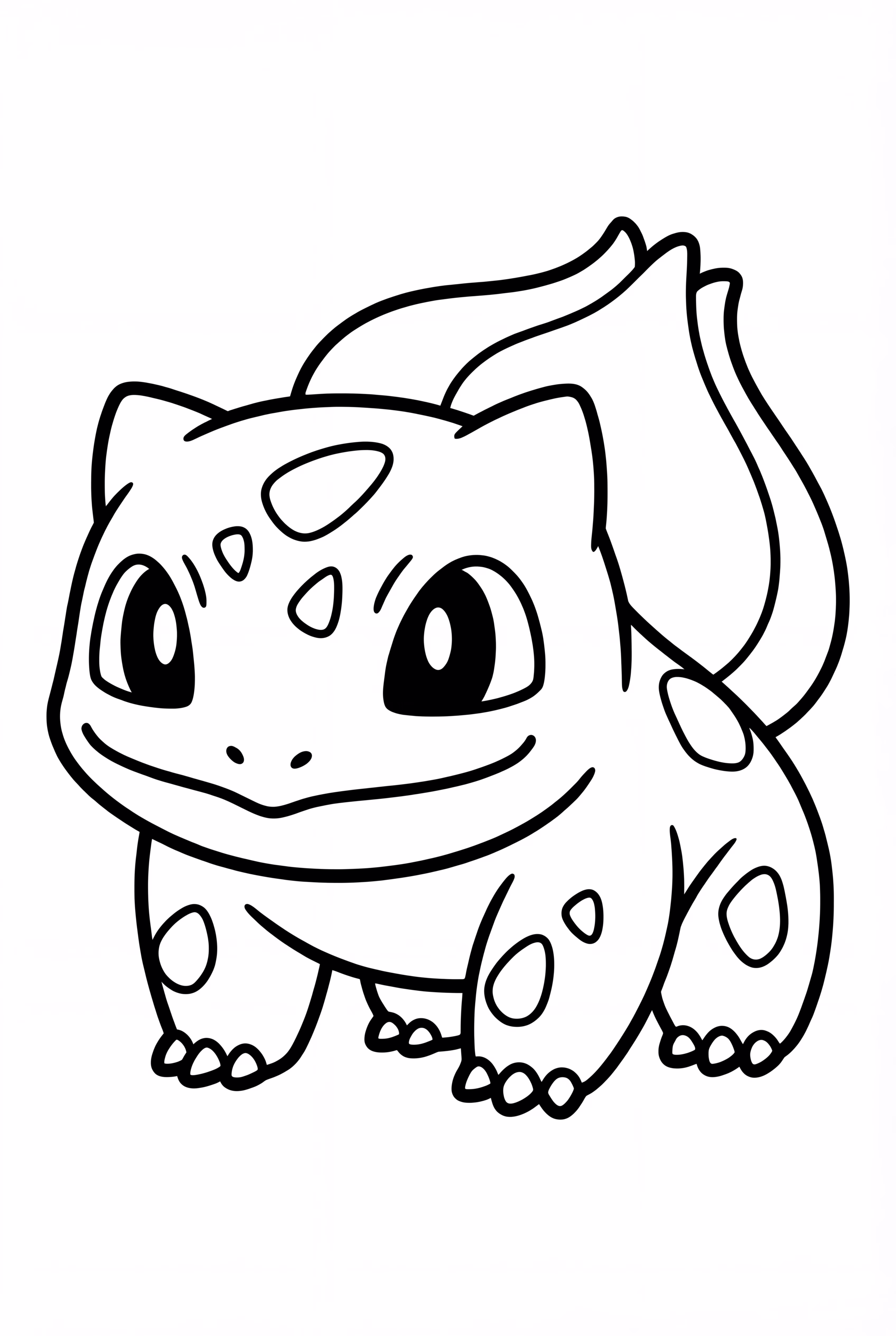 卡通风格的妙蛙种子