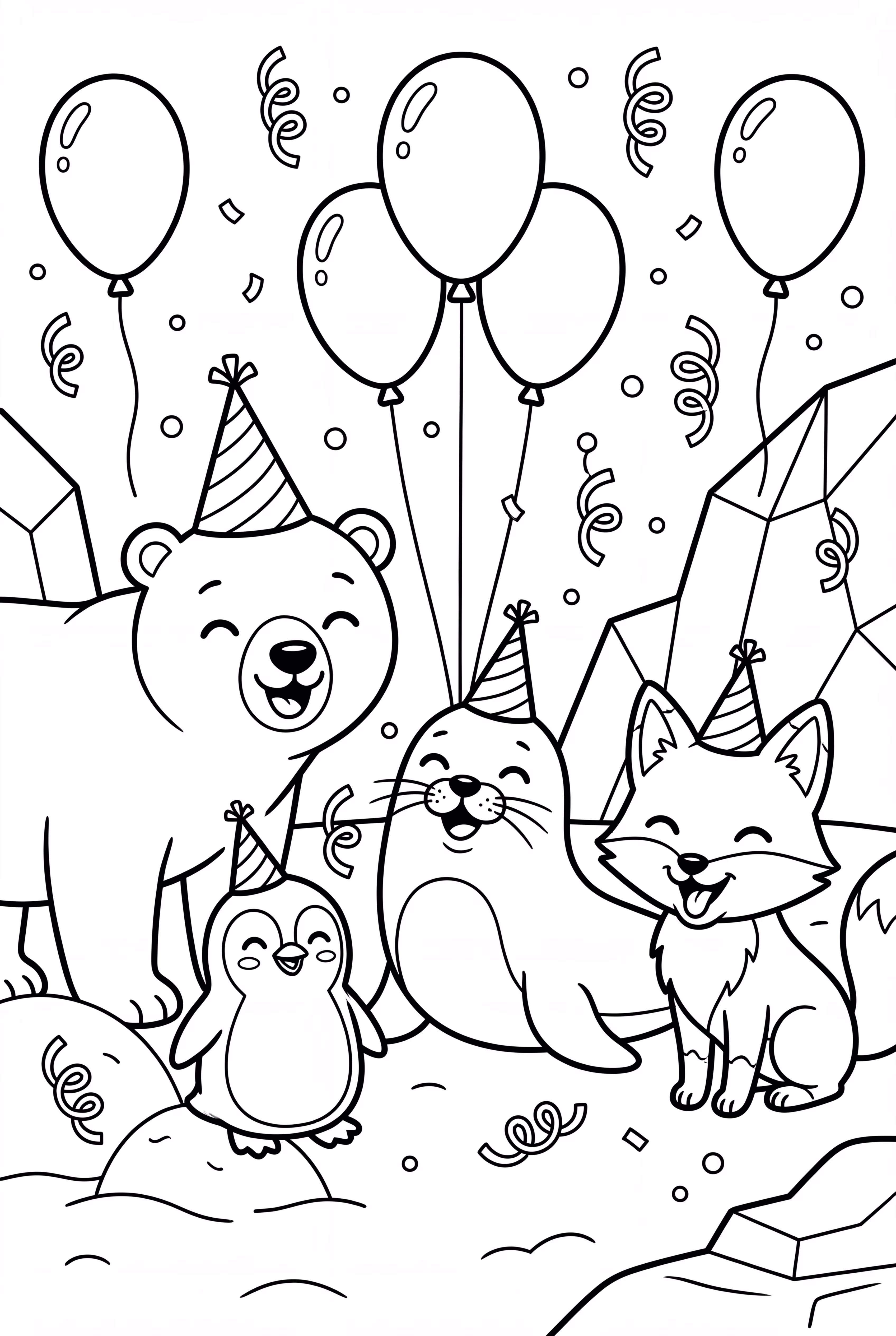 A Celebration Party for the Arctic Animals