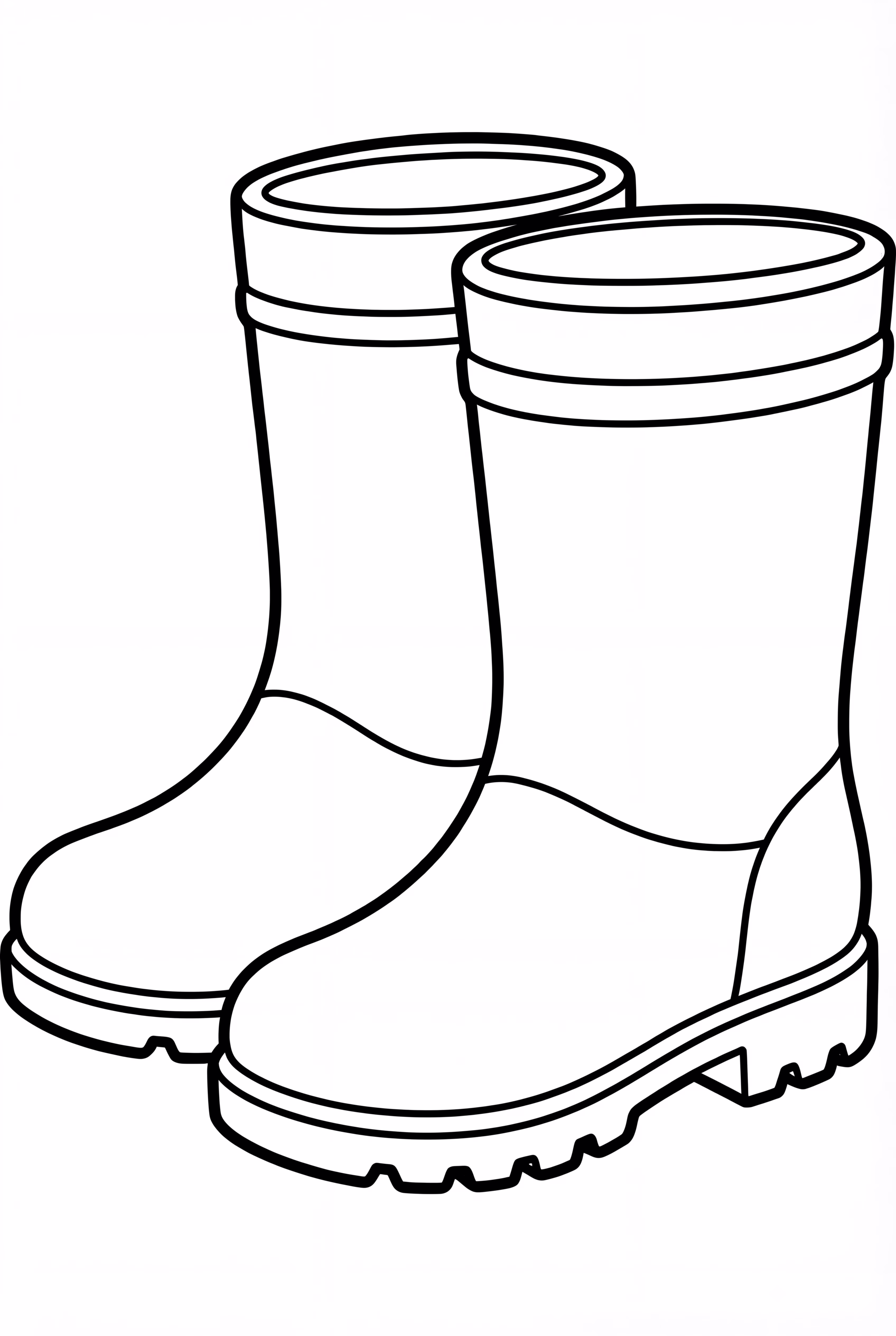 A Child's Spring Rain Boots