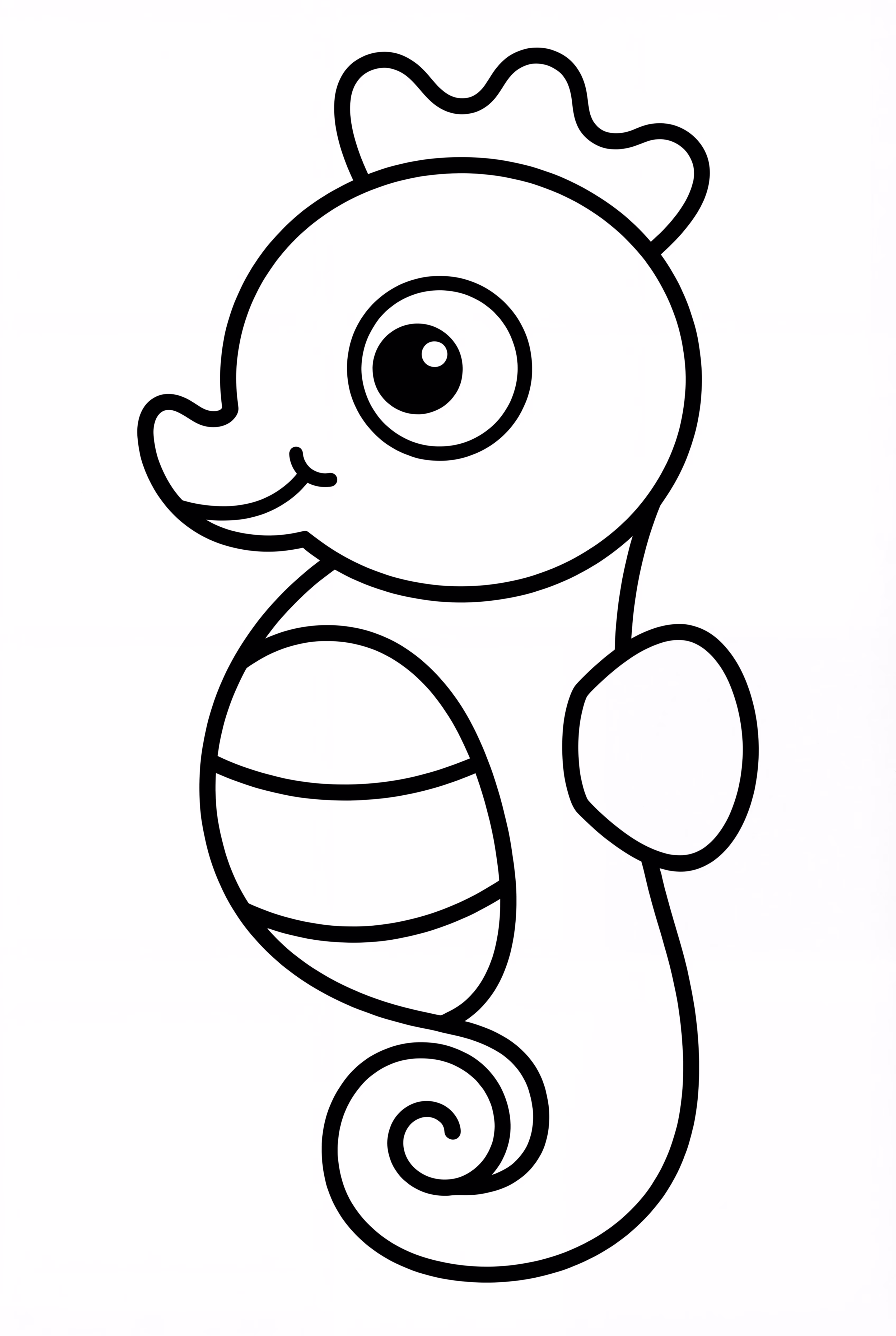 A Chubby Little Seahorse