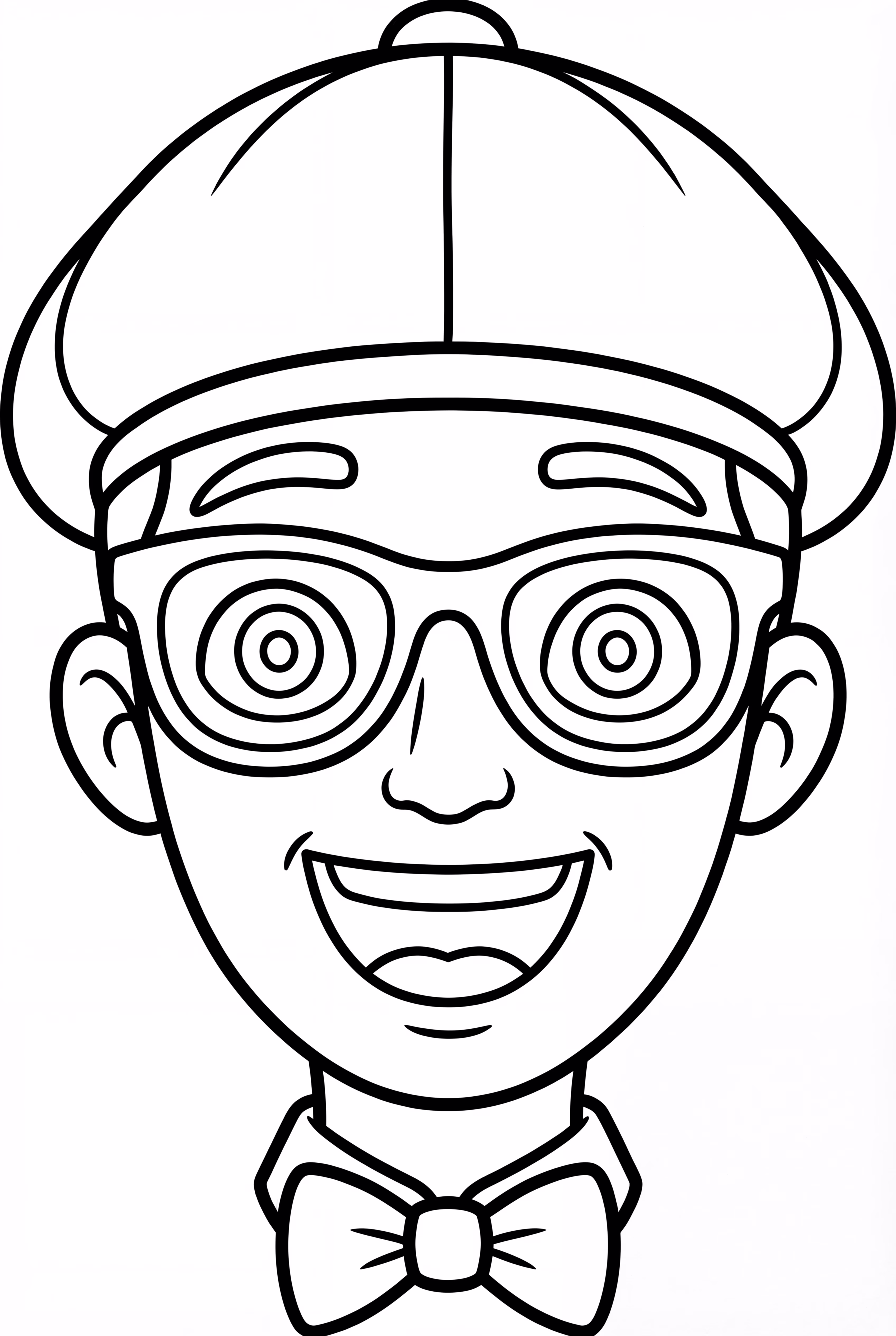 A Close Up Of Blippi's Face