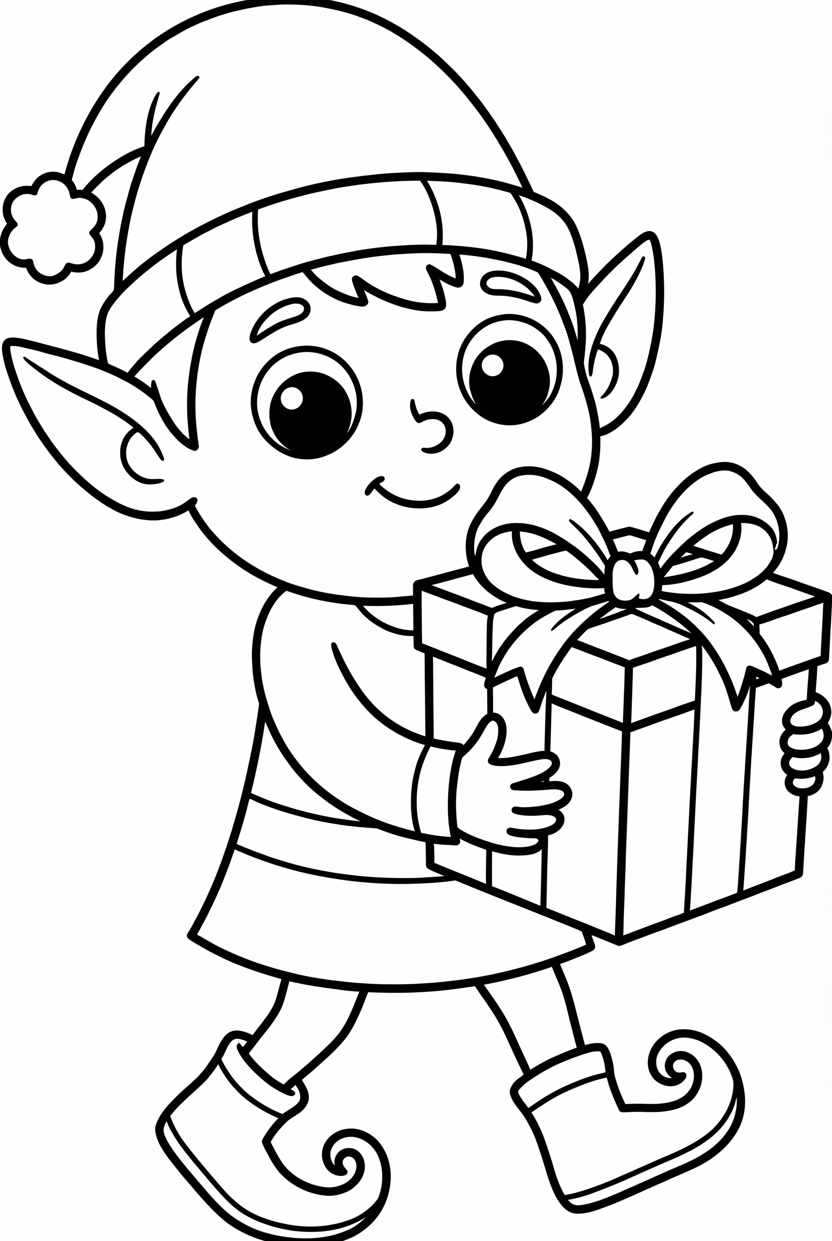 A Clumsy Elf with a Gift