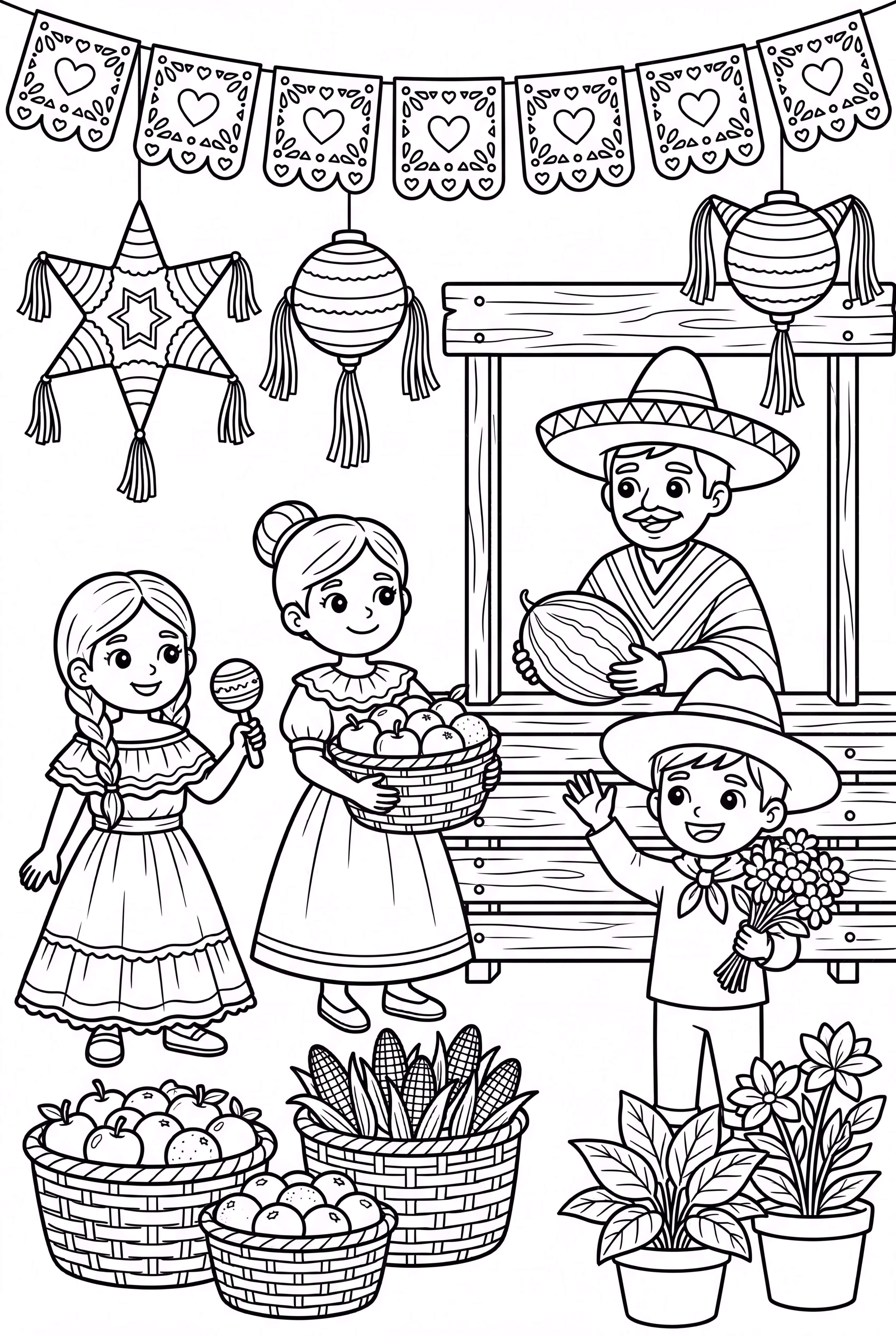 A Colorful Market For Hispanic Heritage Month