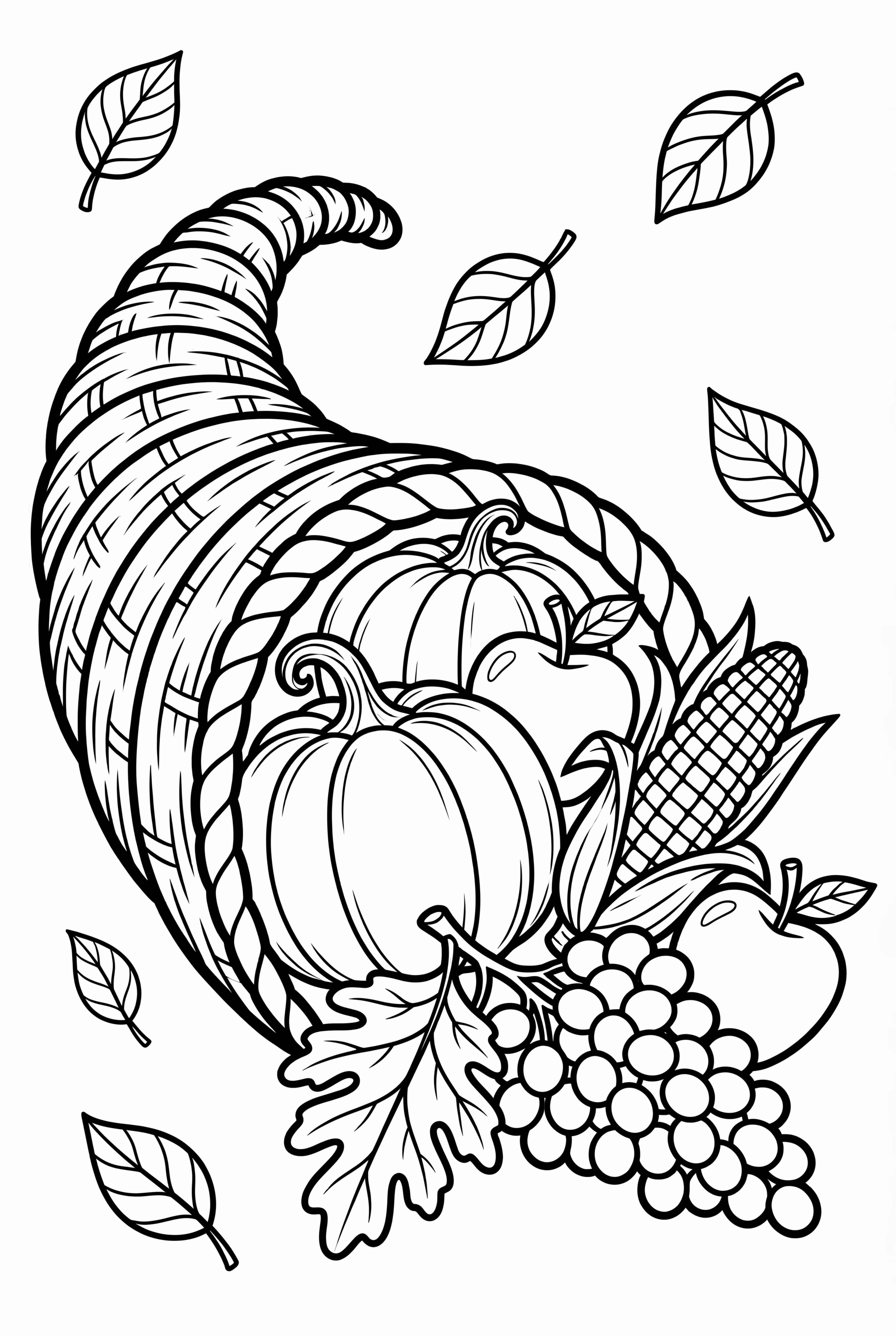 A Cornucopia Full Of Autumn's Bounty