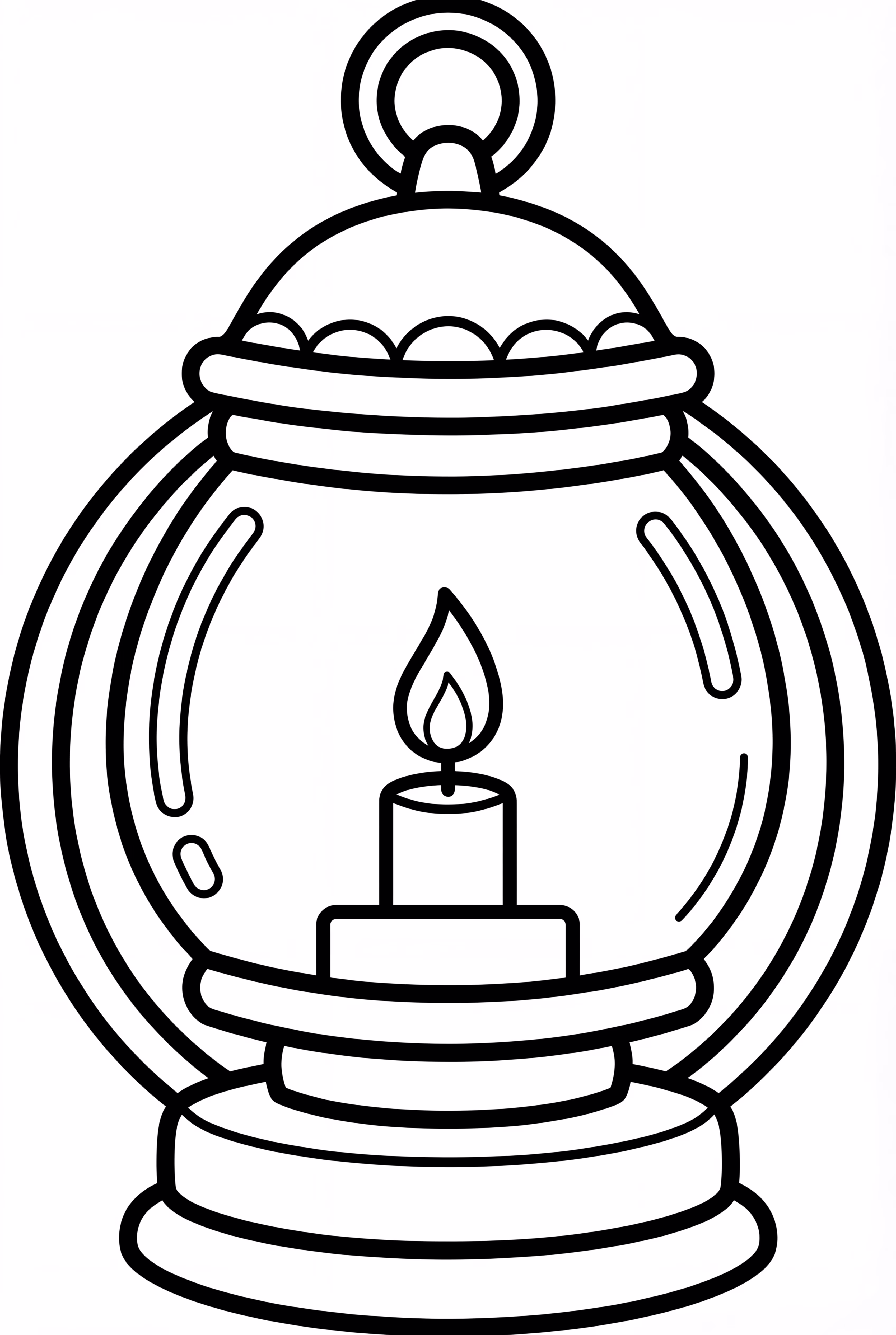 A Cozy Lantern In The Dark