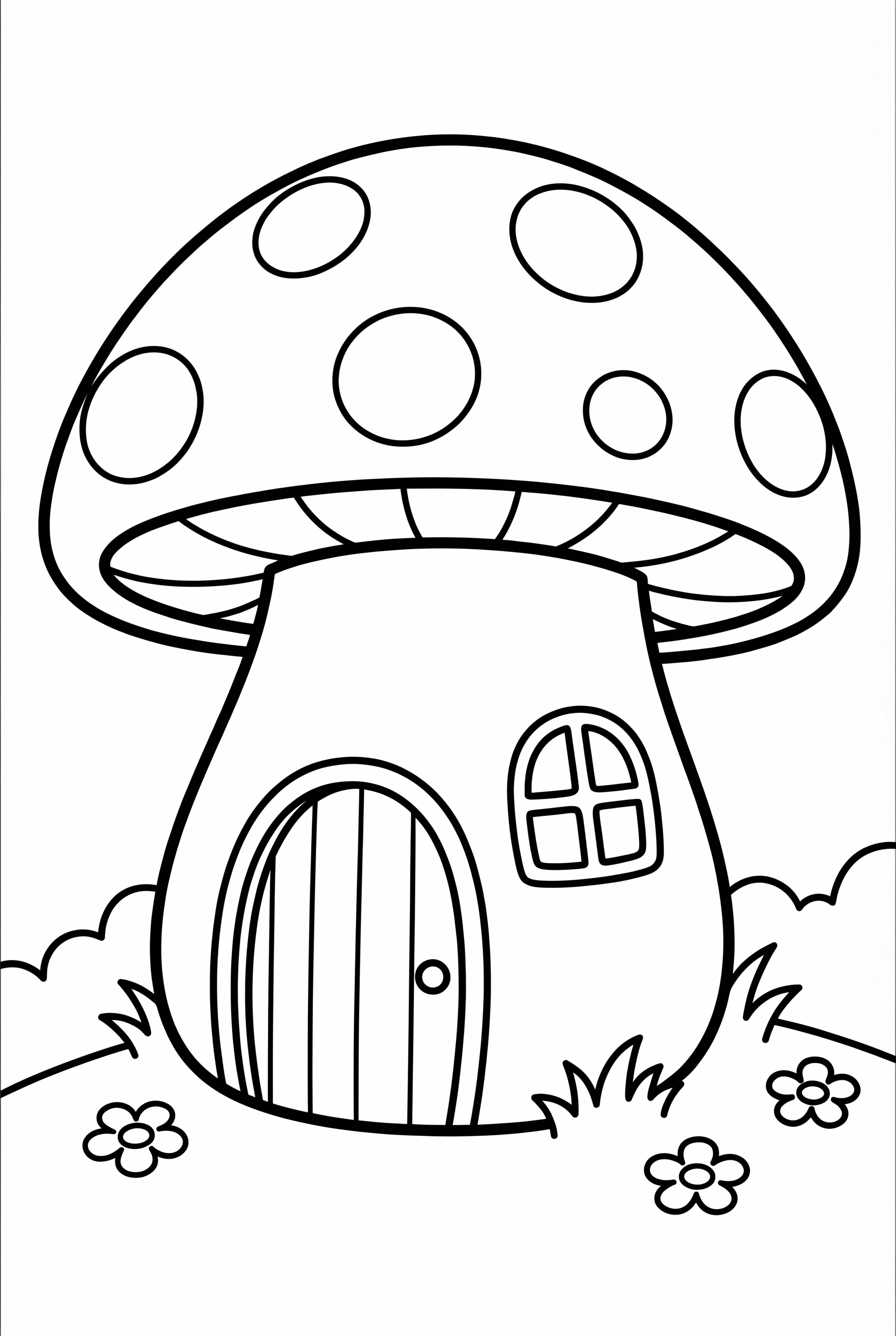 A Cozy Mushroom House