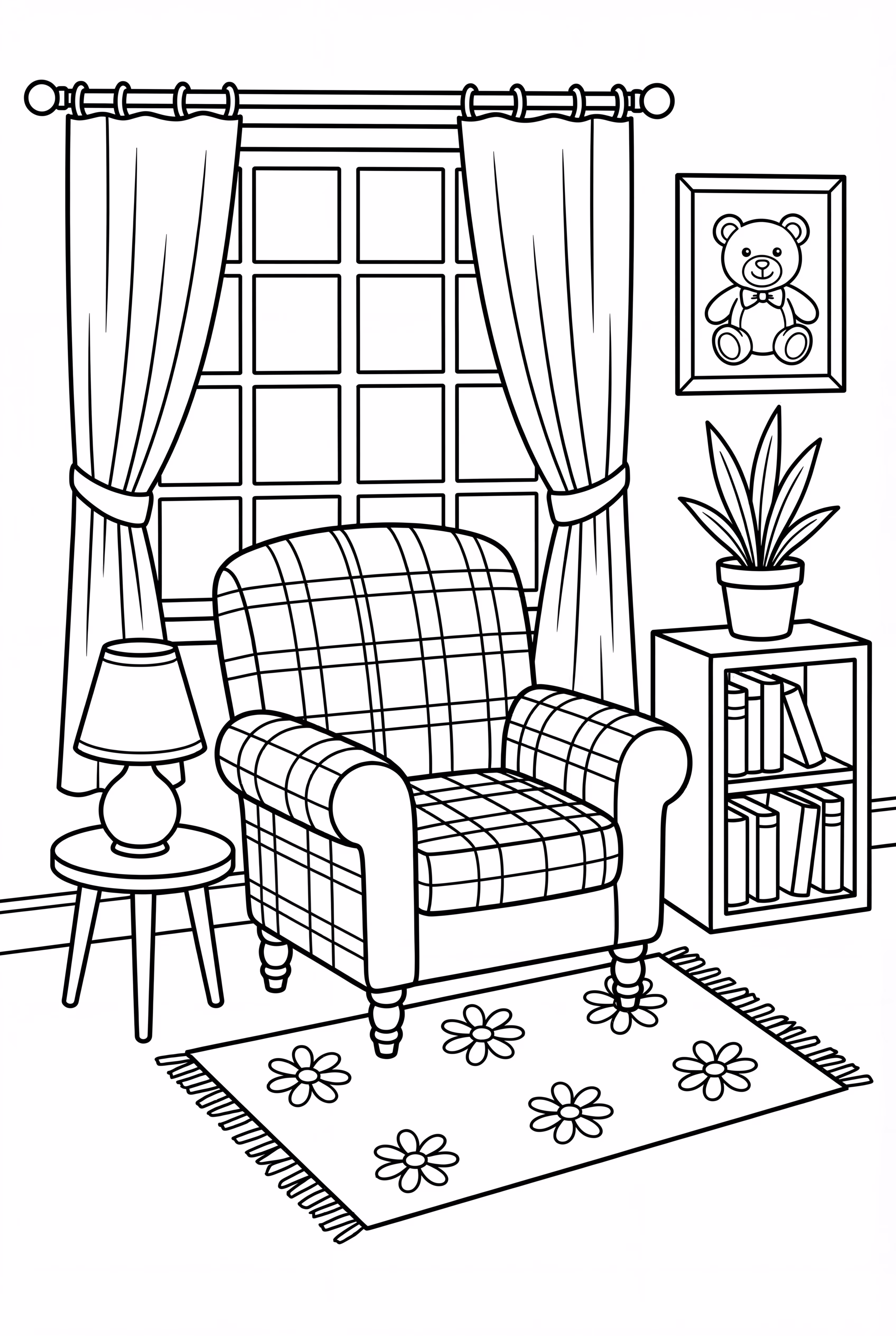 舒适又有格调的客厅角落