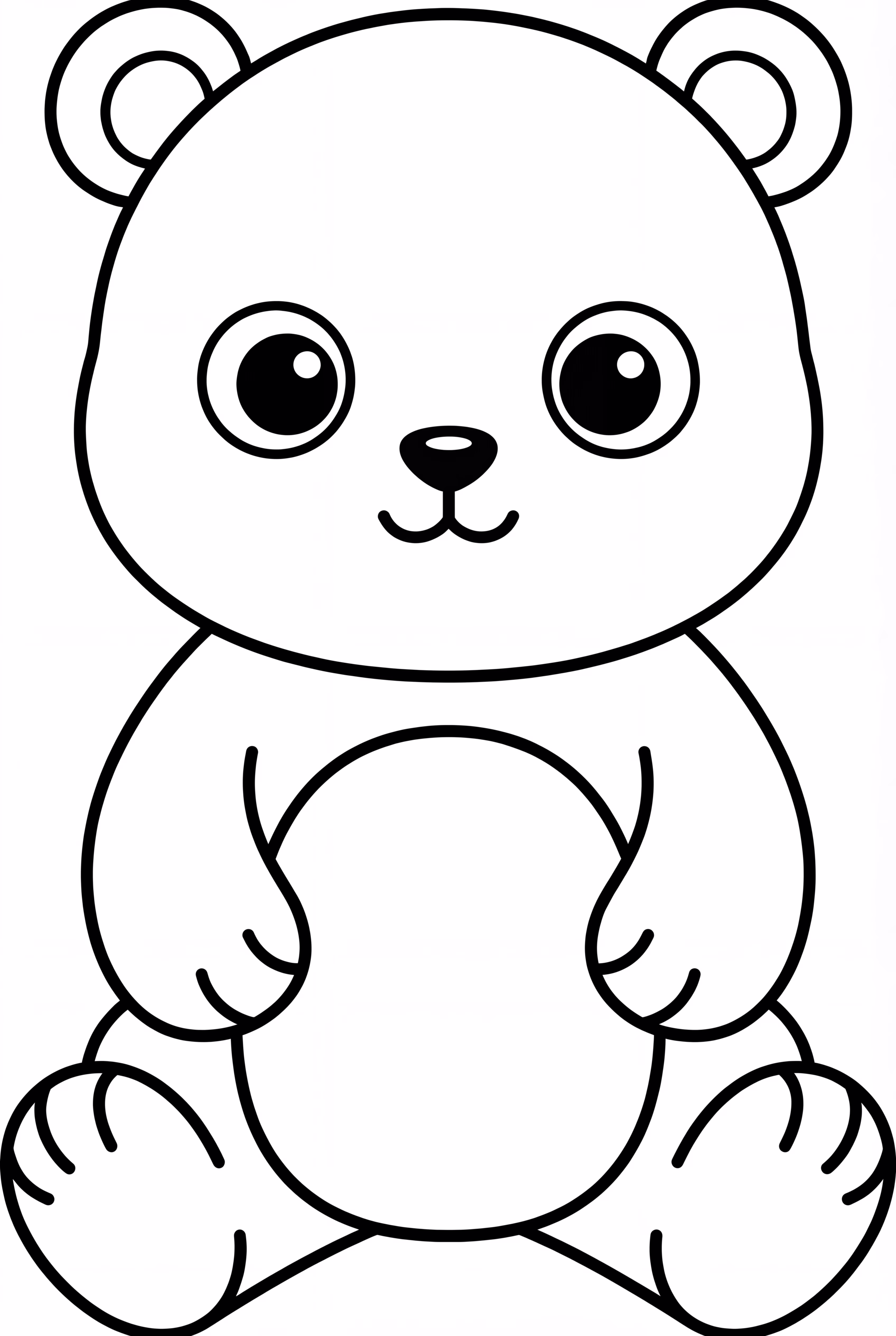 Ein niedliches Baby arktischer Tiere