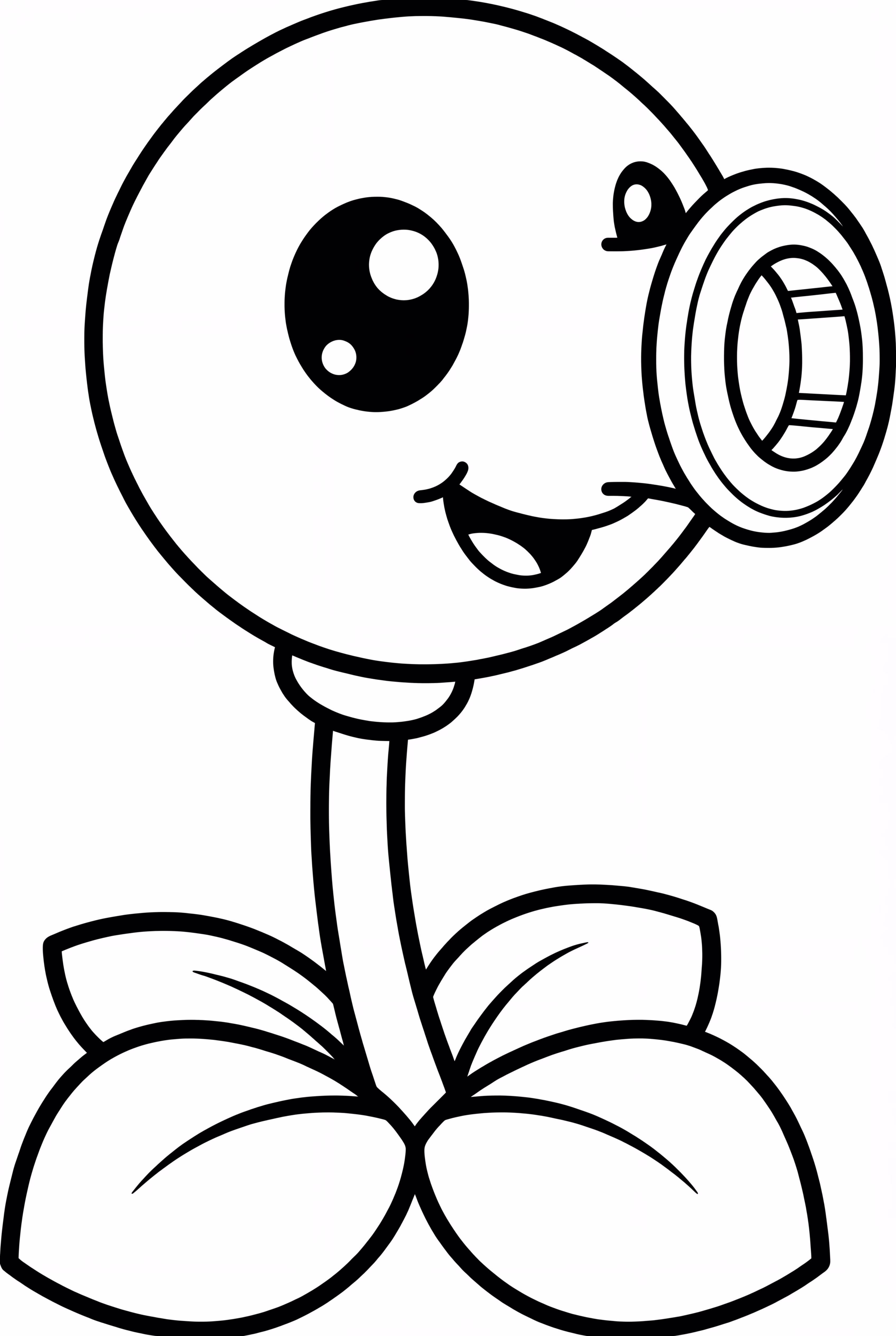 A Cute Plants Vs Zombies Peashooter