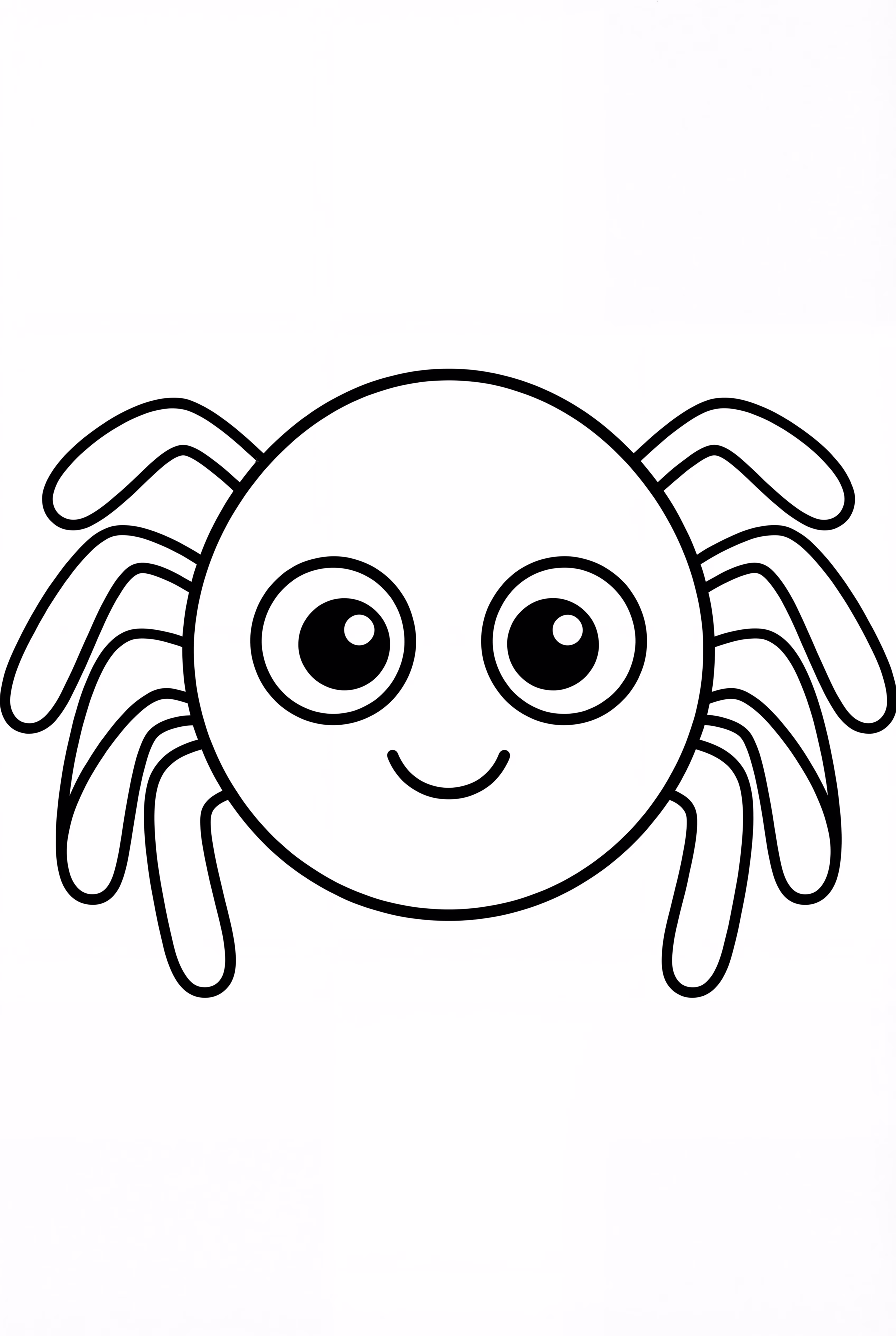 2025年萬聖節可愛小蜘蛛