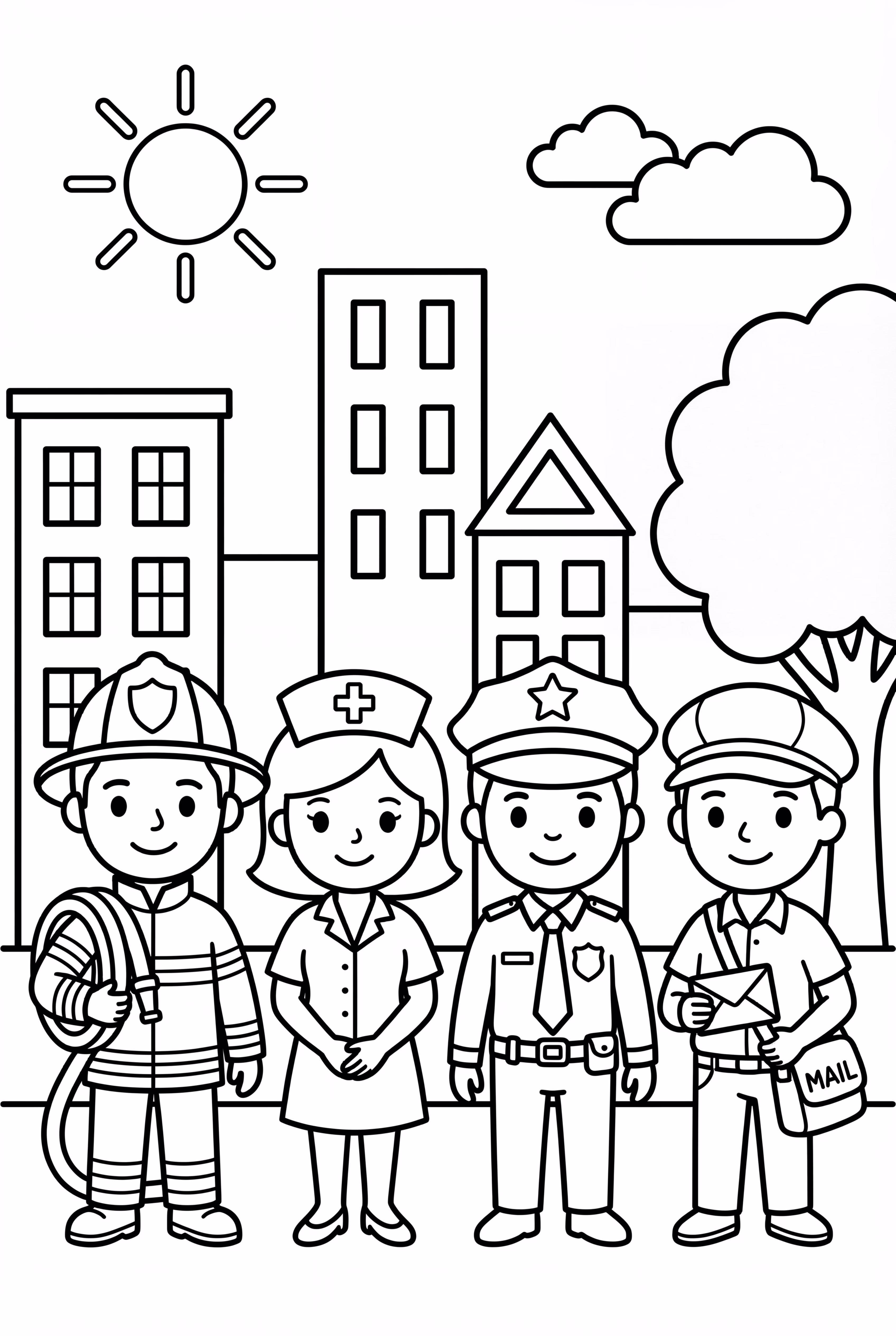 A Day With Community Helpers