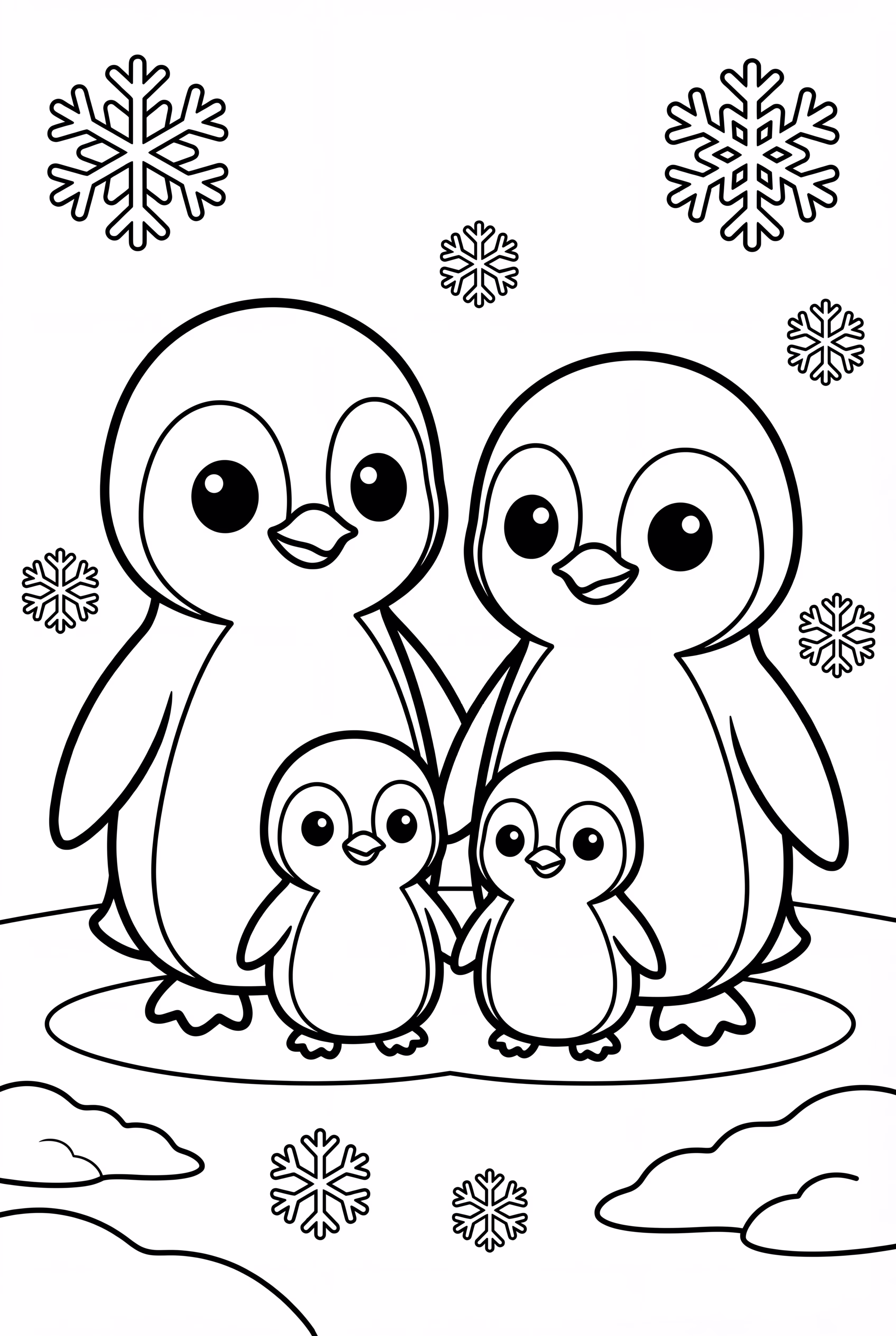 A Family Of Adopt Me Penguins