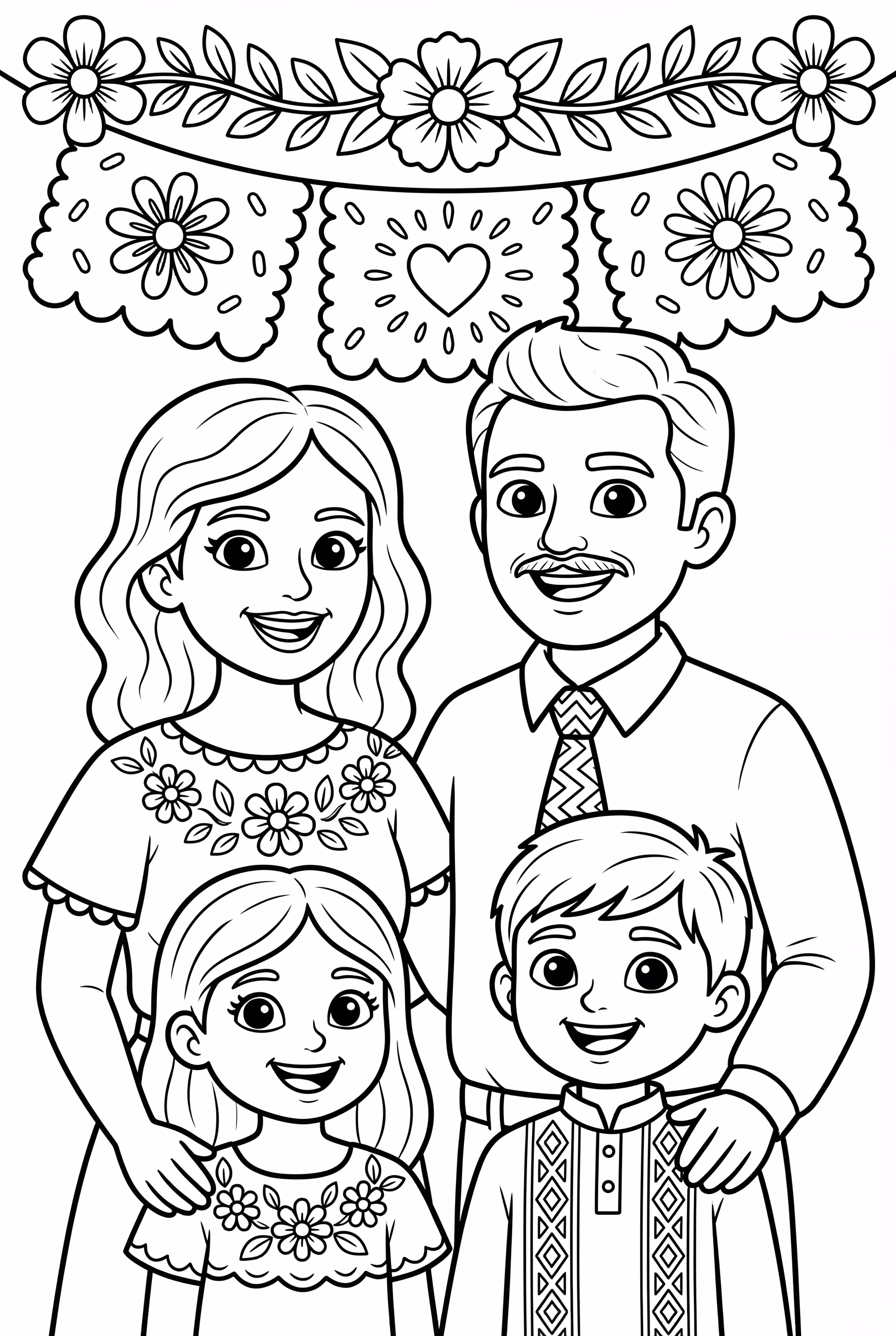 Ein Familienportrait zum Monat des hispanischen Erbes