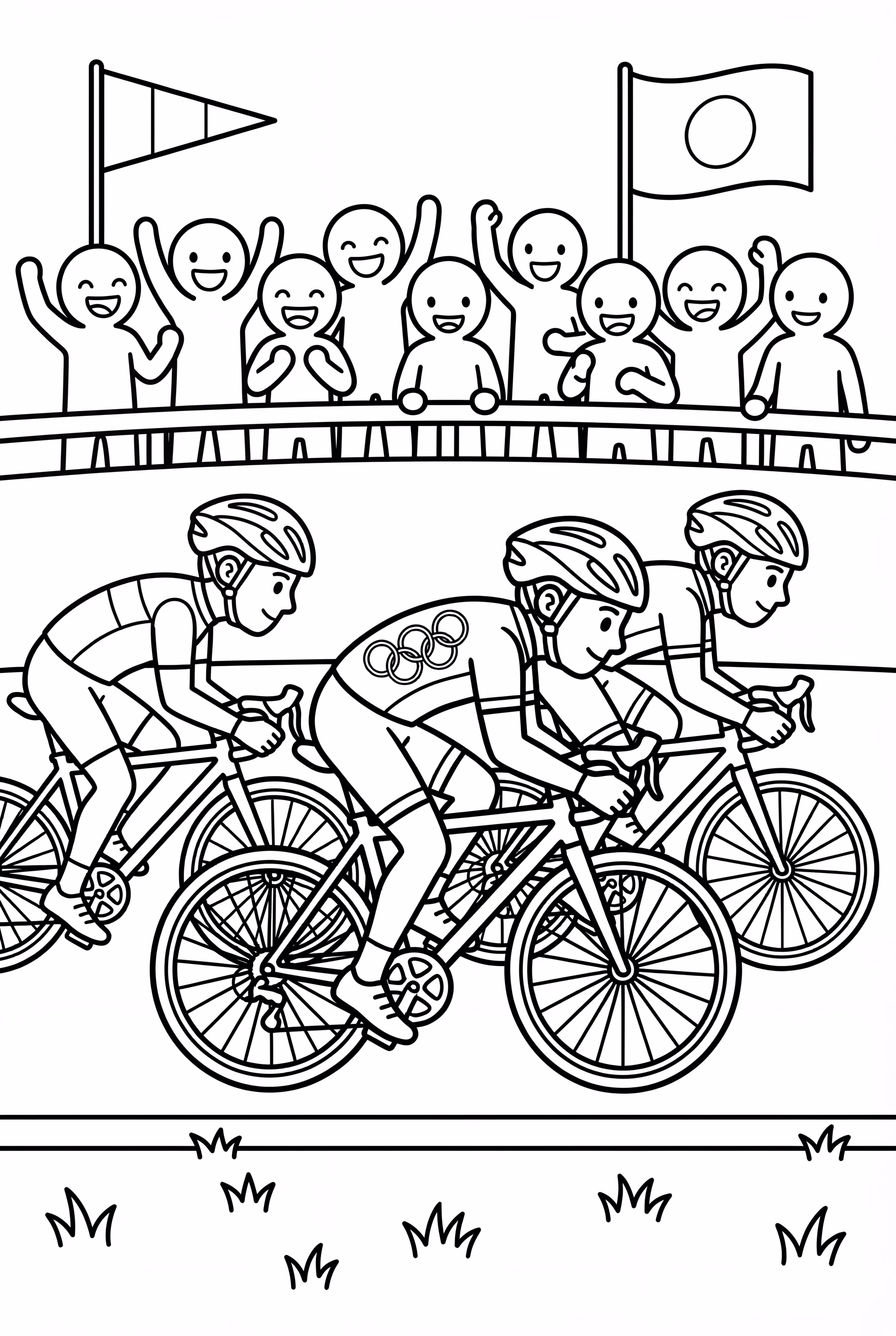 A Fast Olympics Cycling Race