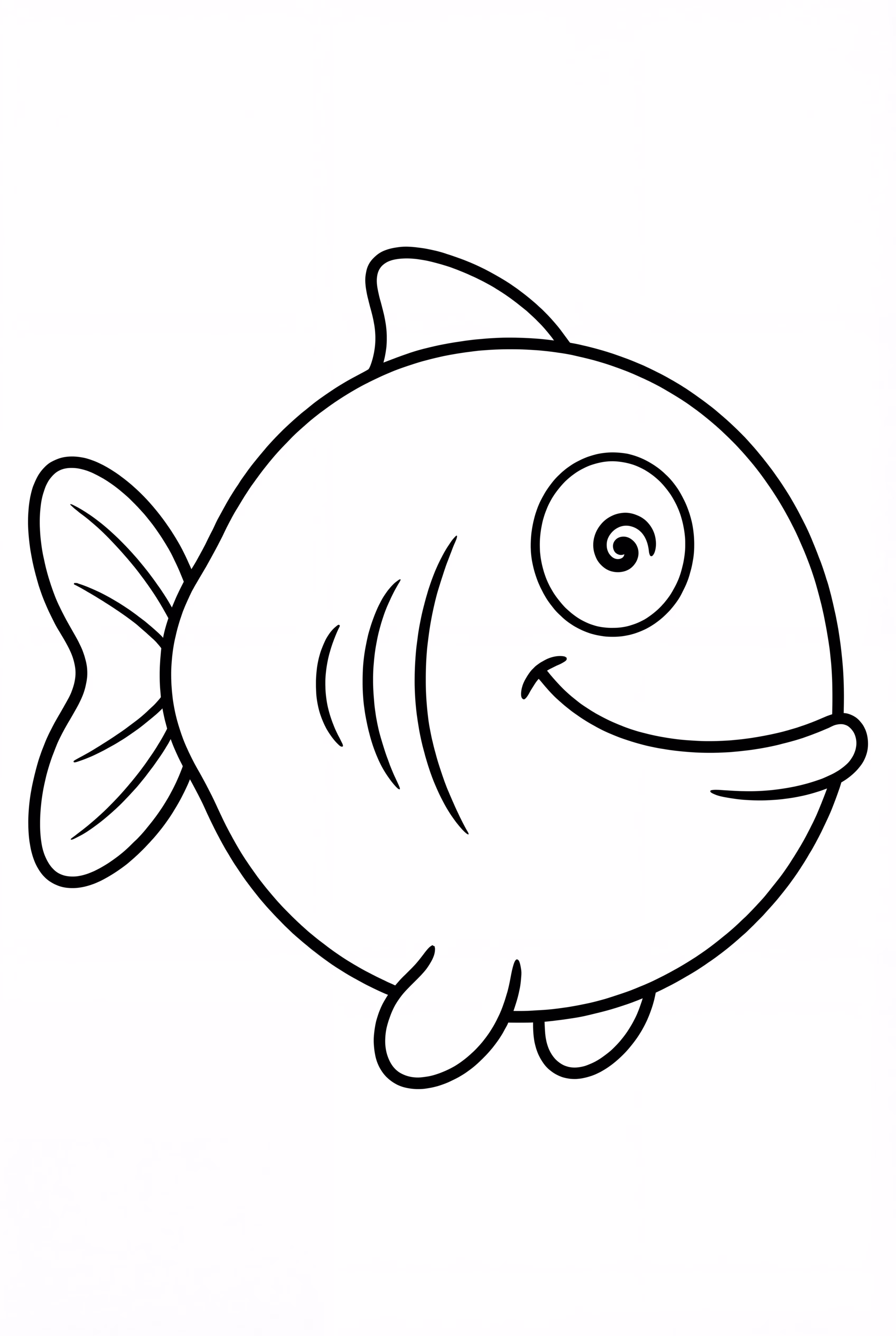 A Friendly Fish Under The Sea