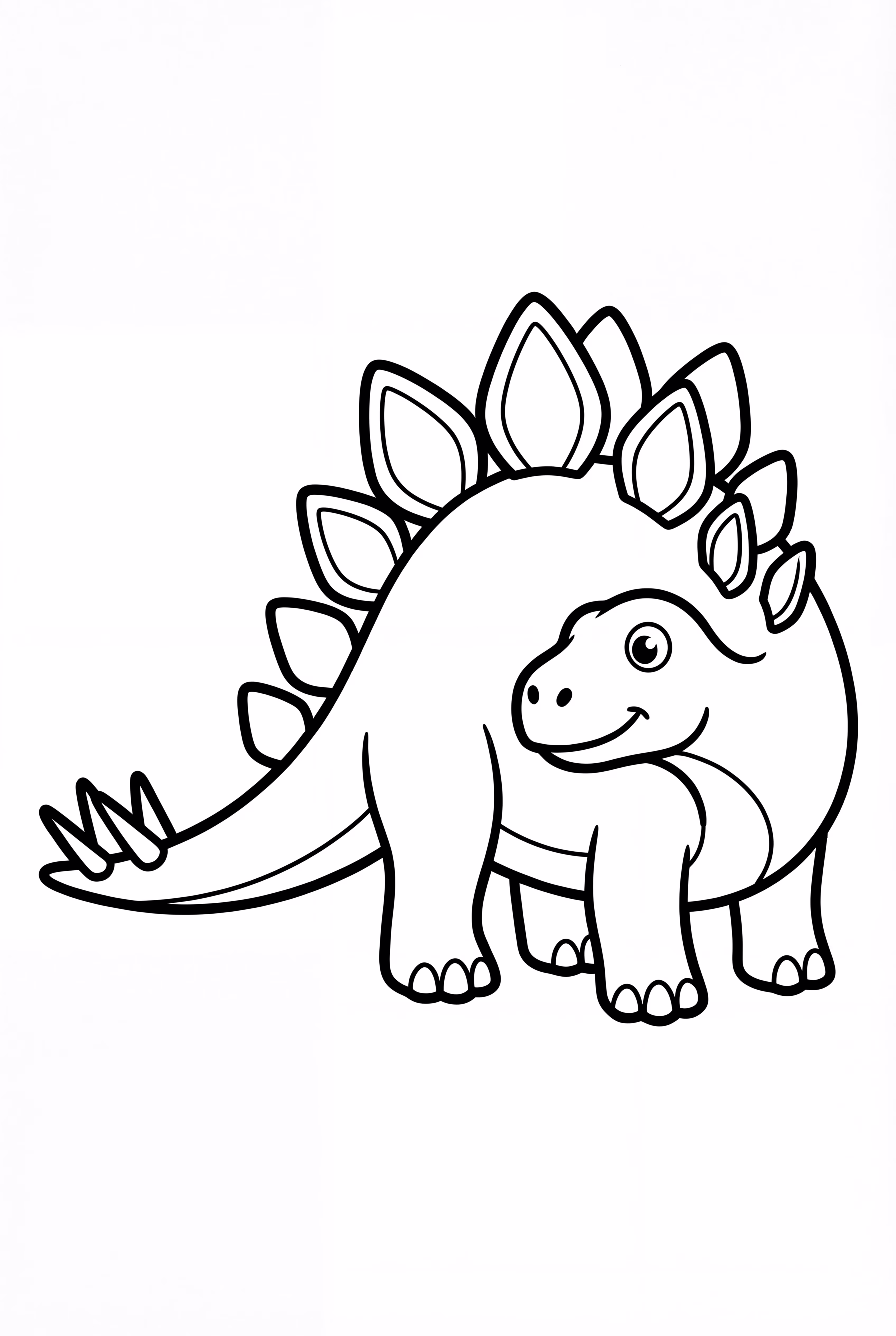 A Friendly Stegosaurus