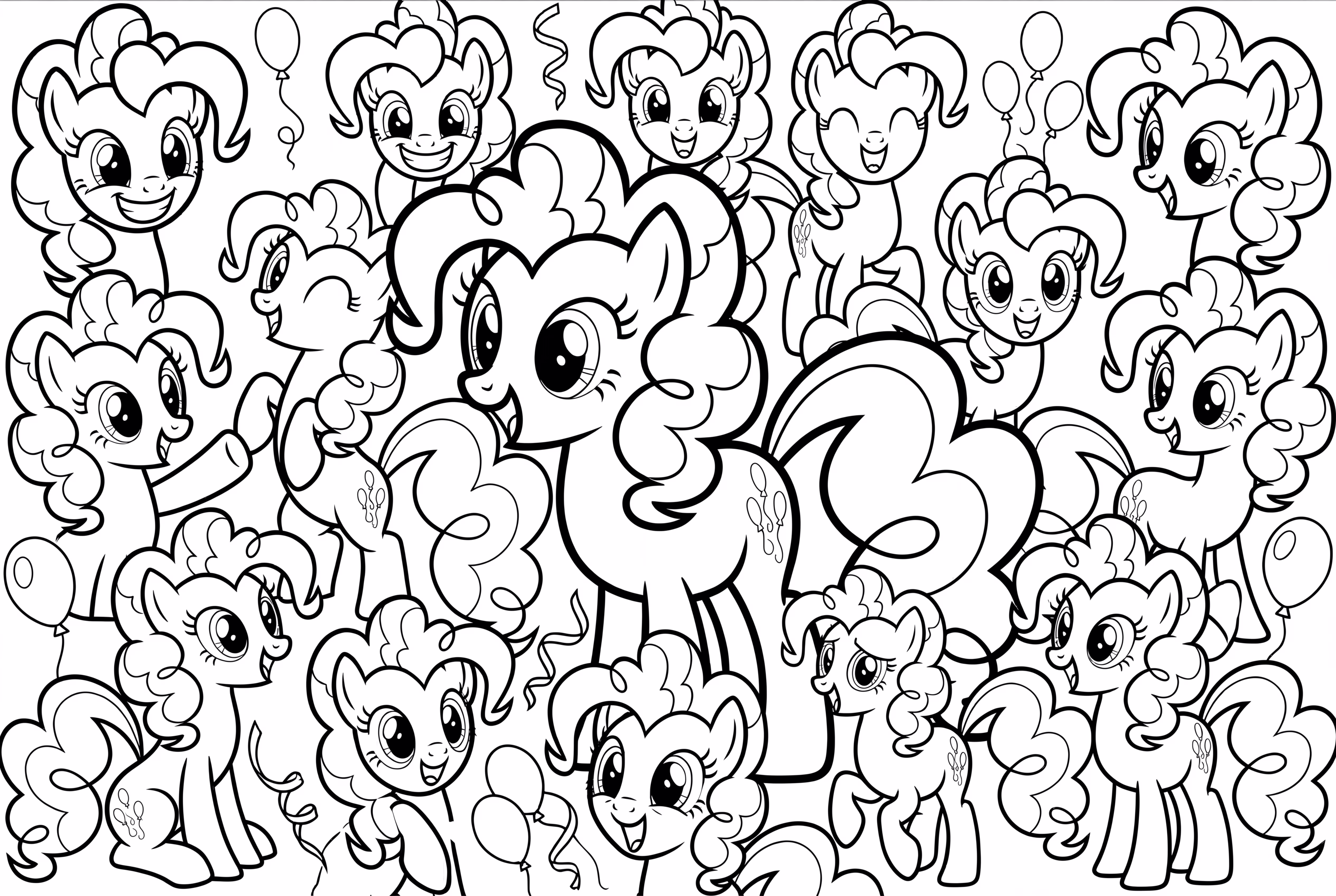 ピンキーパイの楽しいコラージュ