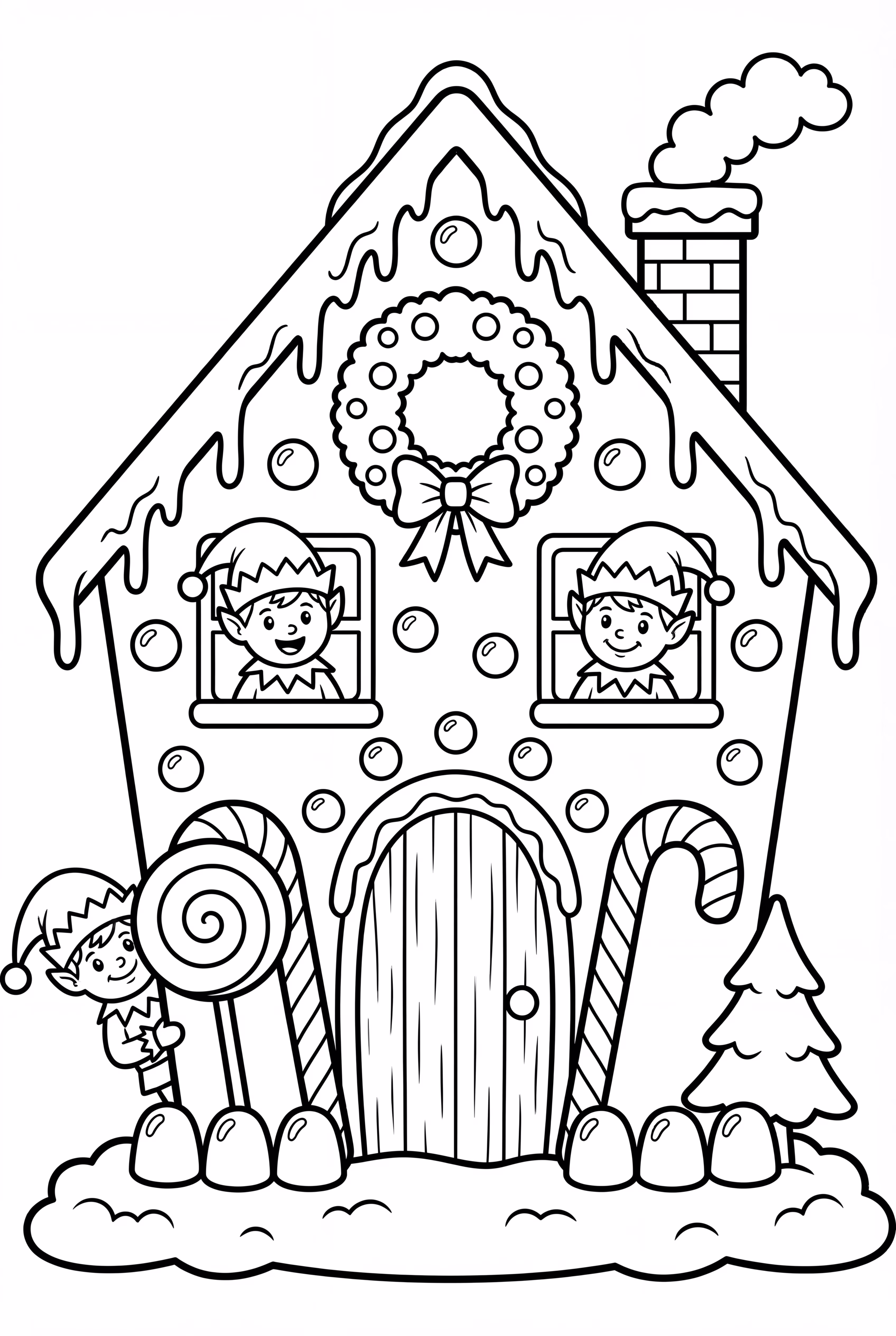 A Gingerbread House For The Elves