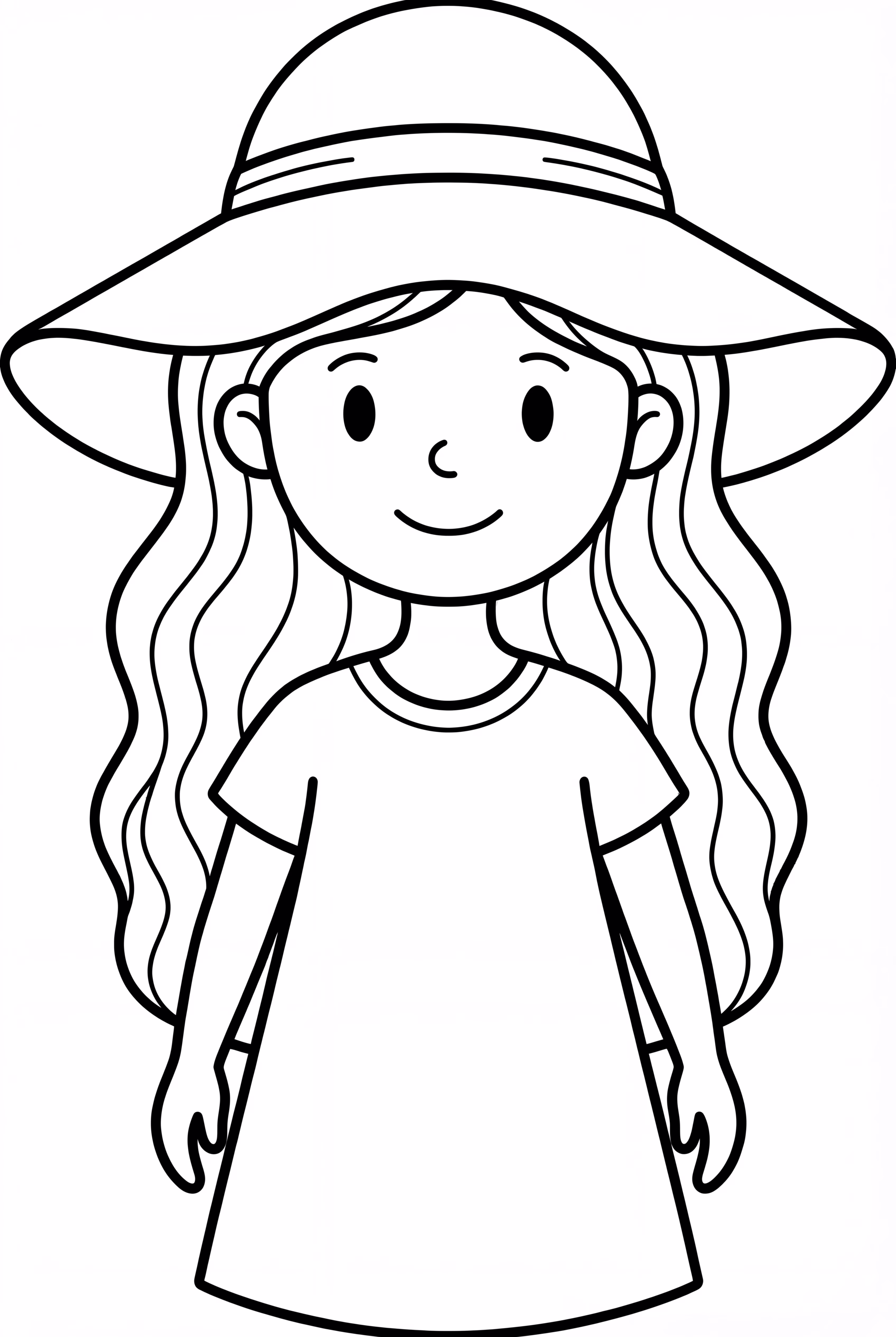 O Chapéu de Primavera de uma Menina