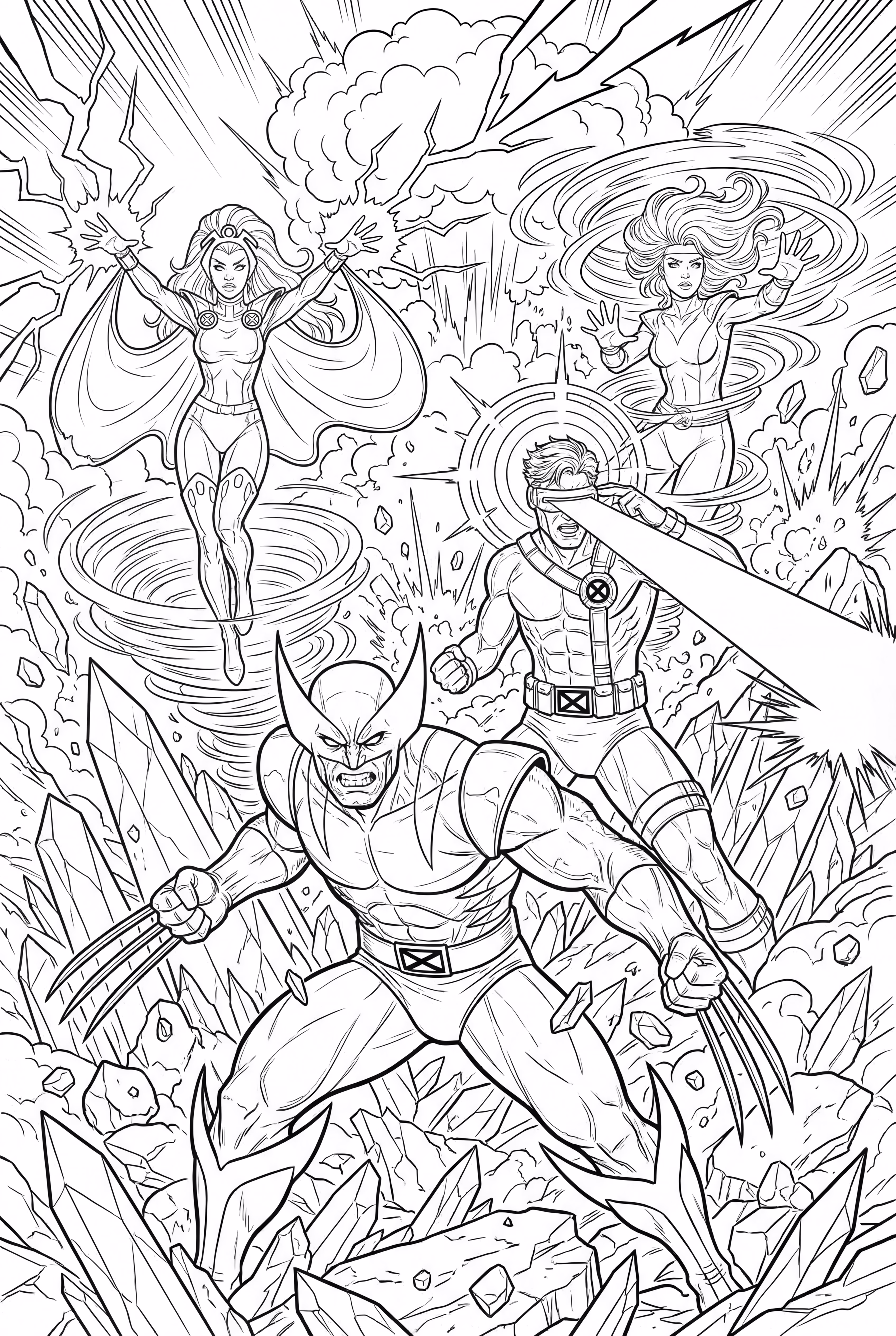 A Grand Battle Of The X-Men