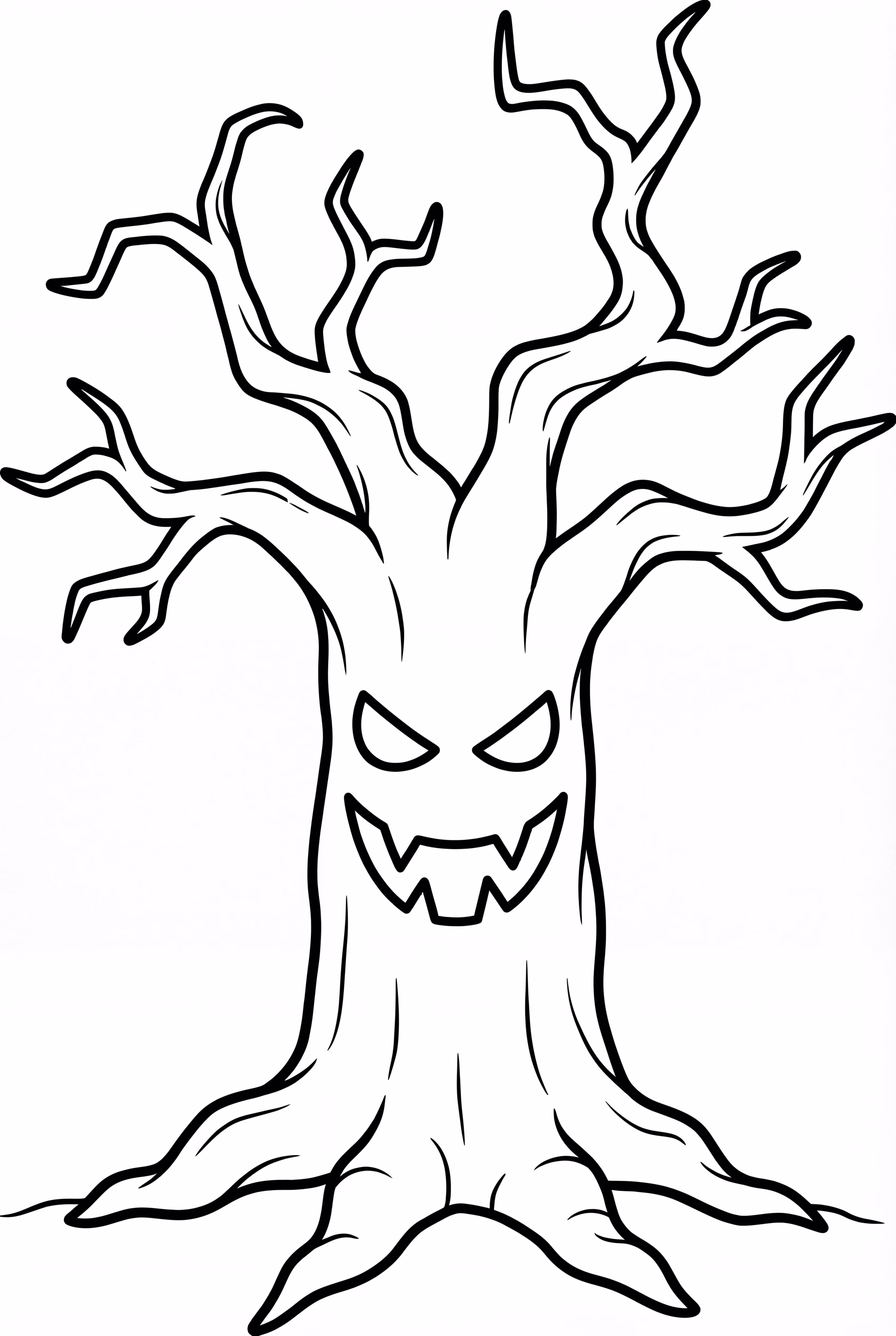 A Halloween 2025 Spooky Tree
