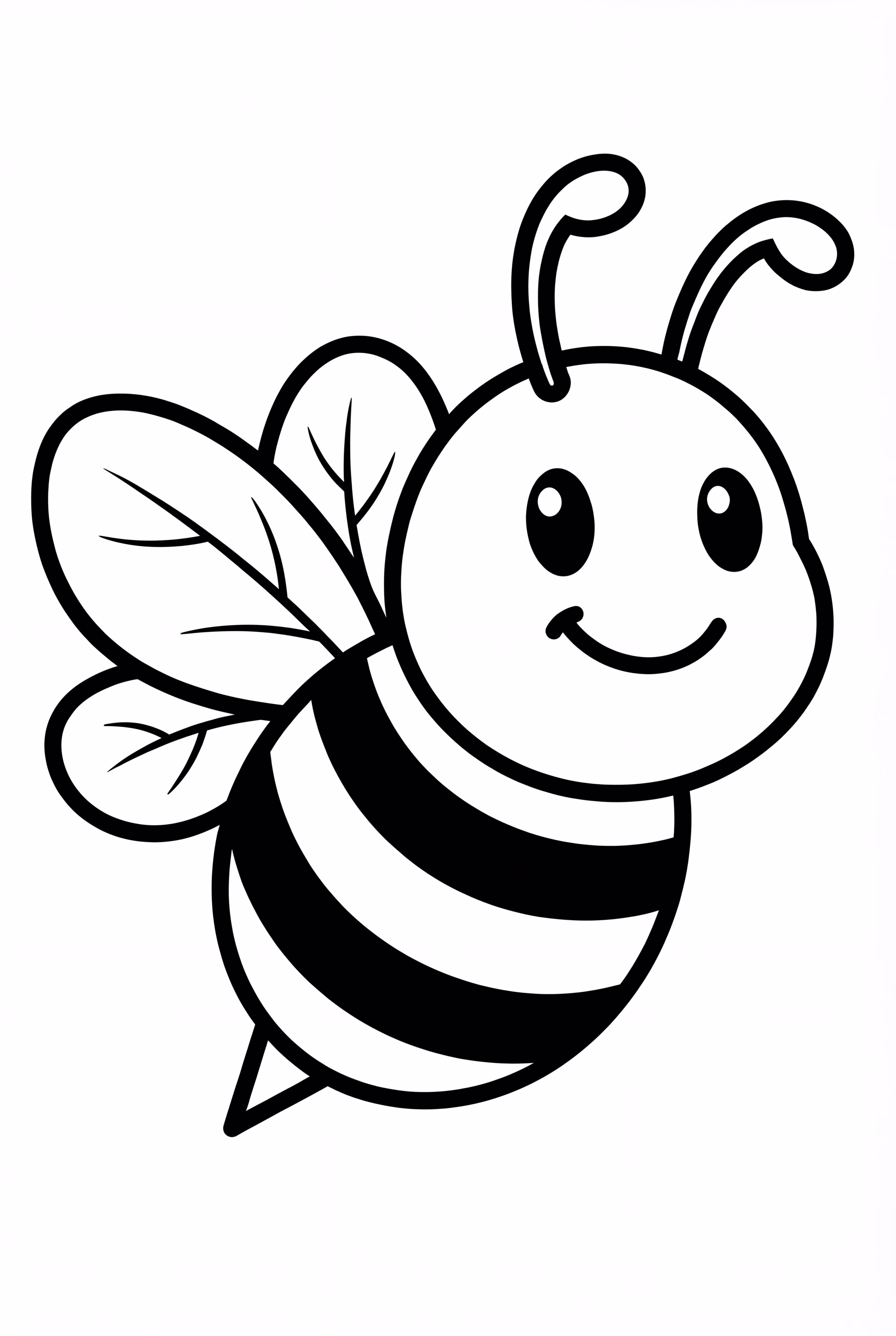 A Happy Adopt Me Bumblebee