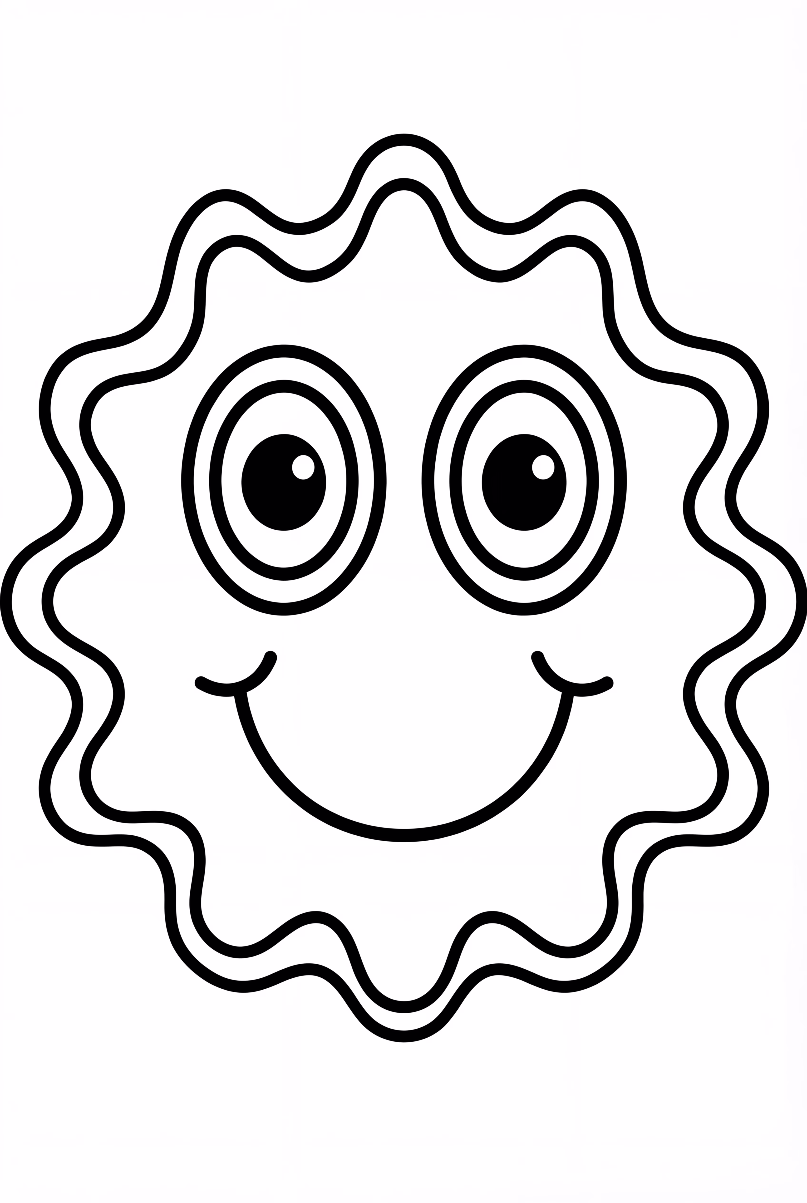 ハッピーなトリッピー顔