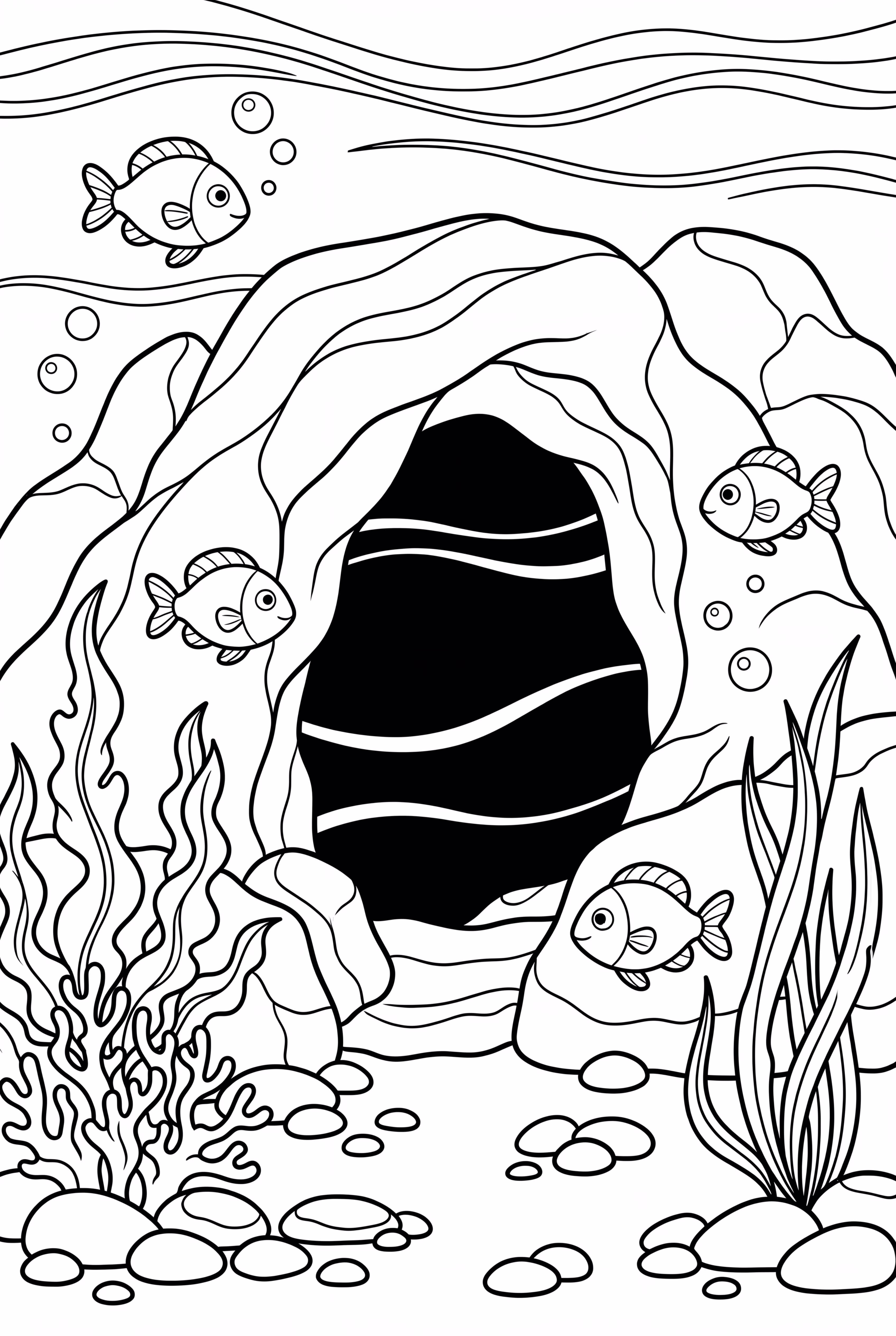 A Hidden Cave Under The Sea