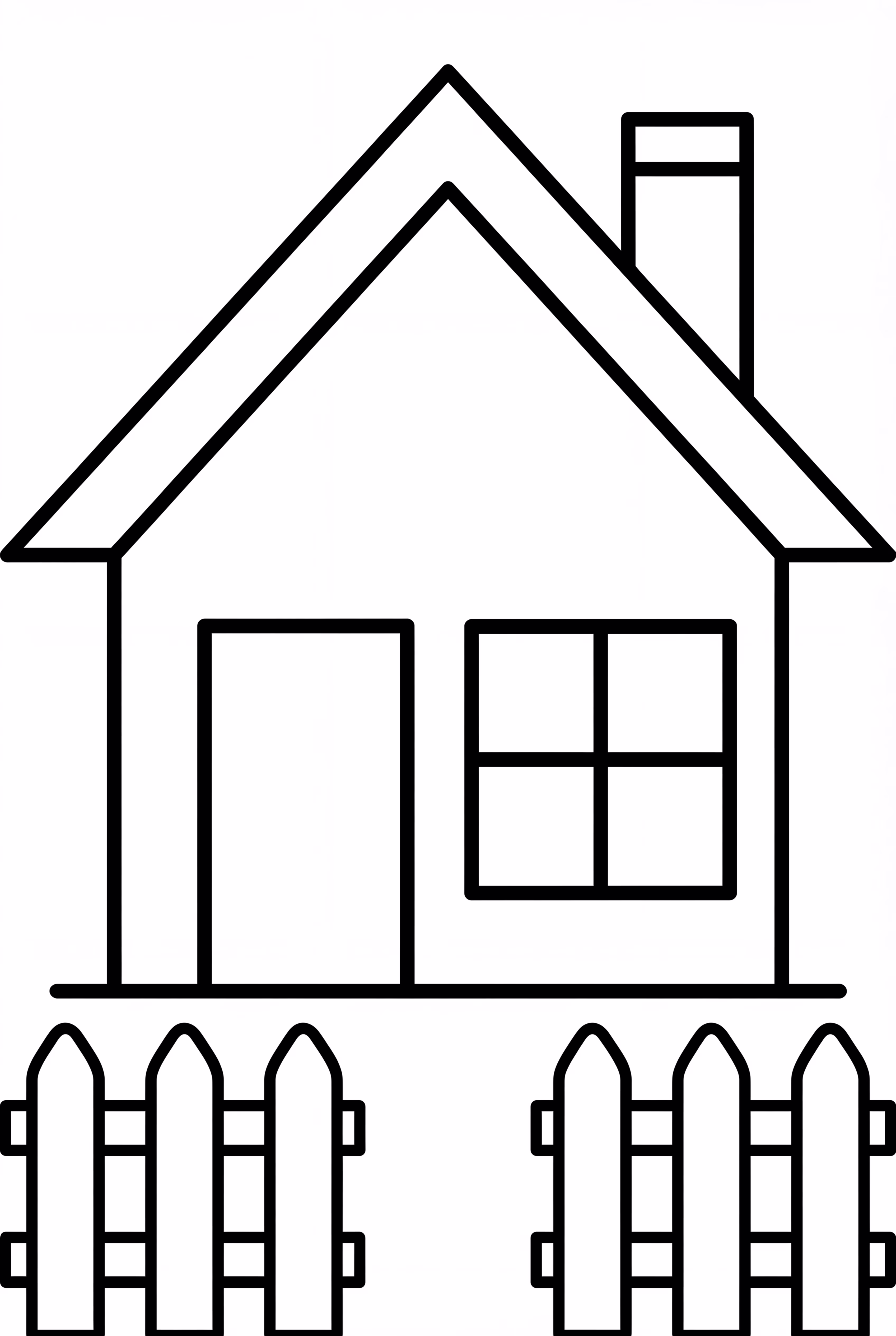 A House with a Fence