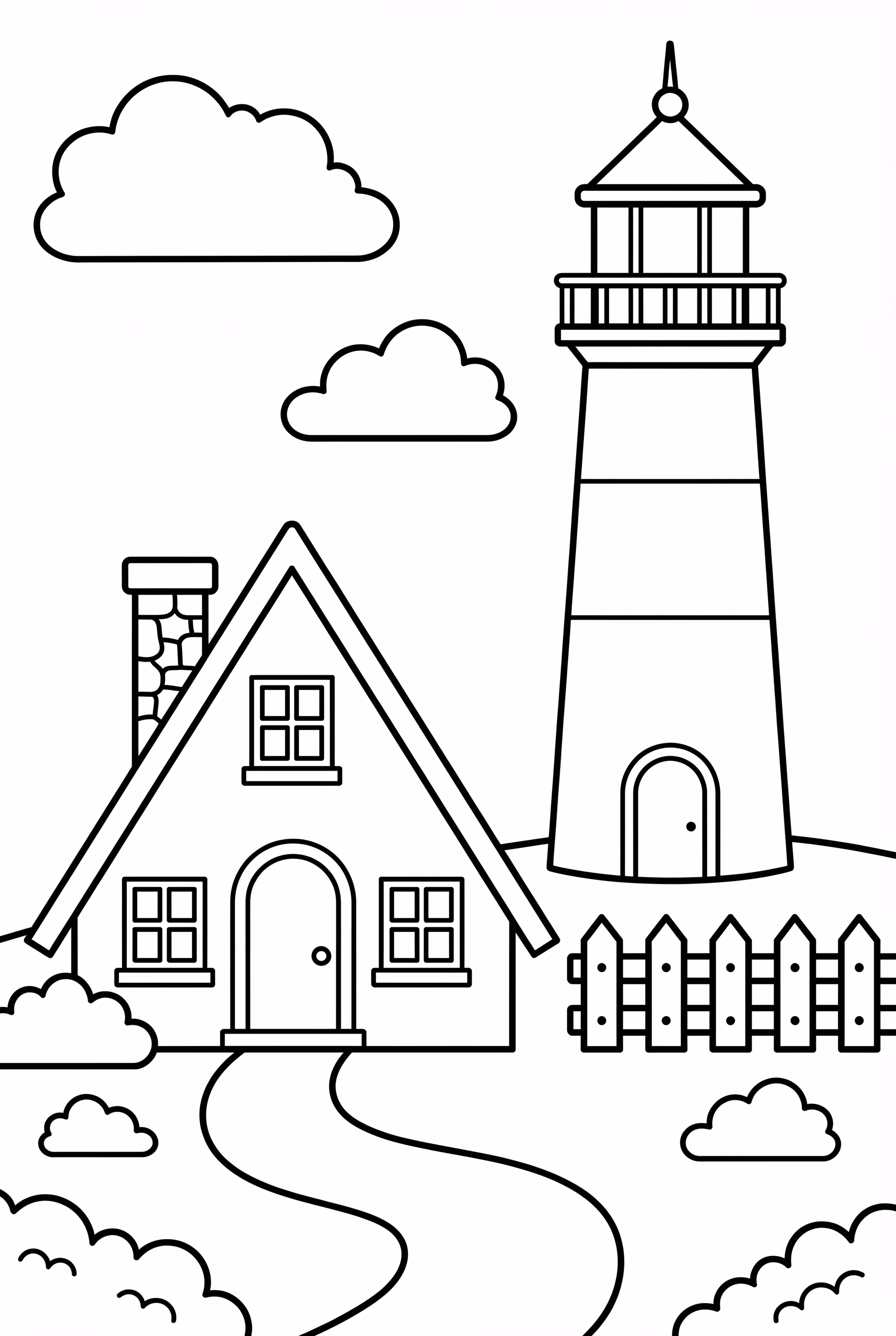 A Lighthouse Keeper's House