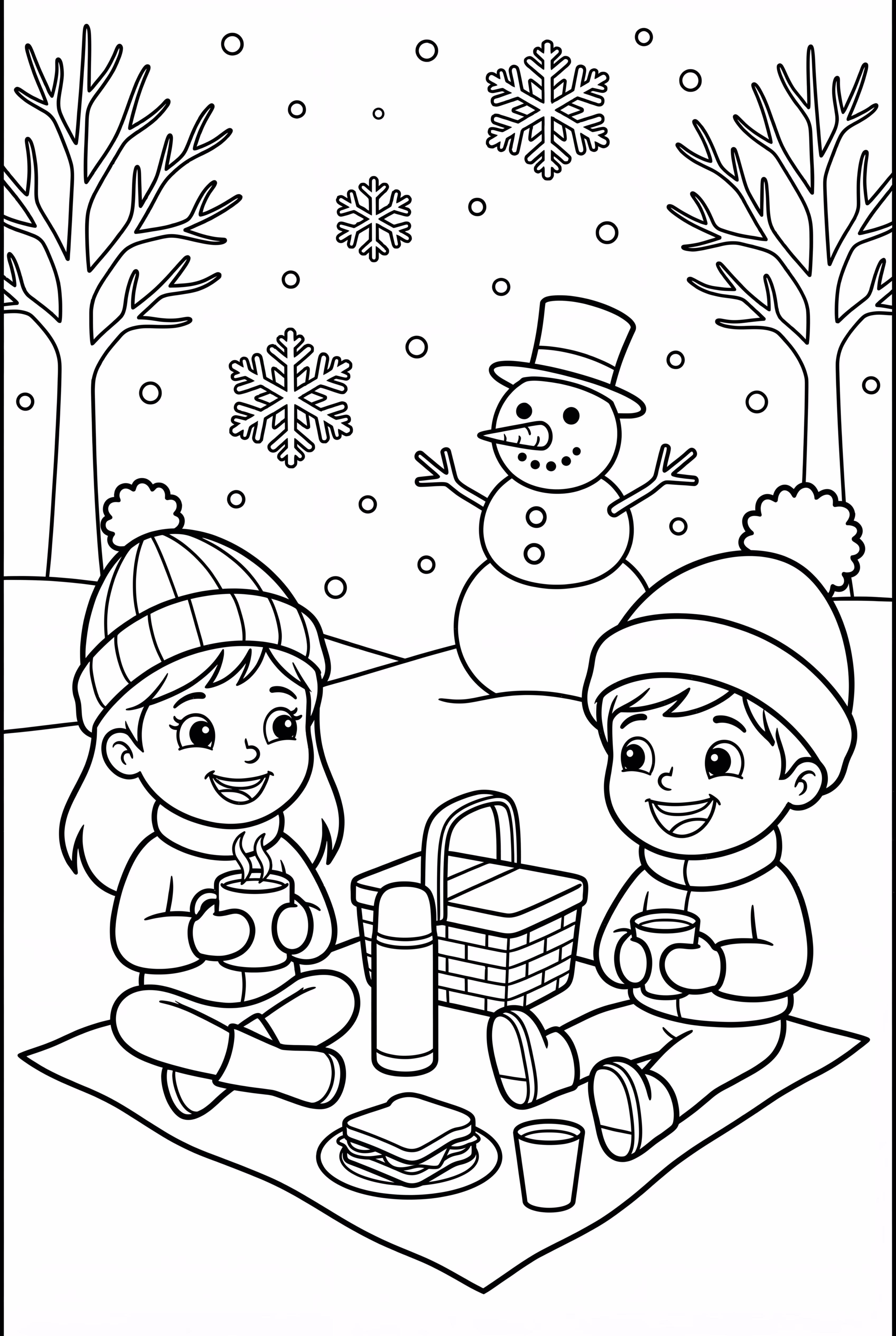 A Magical Winter Picnic