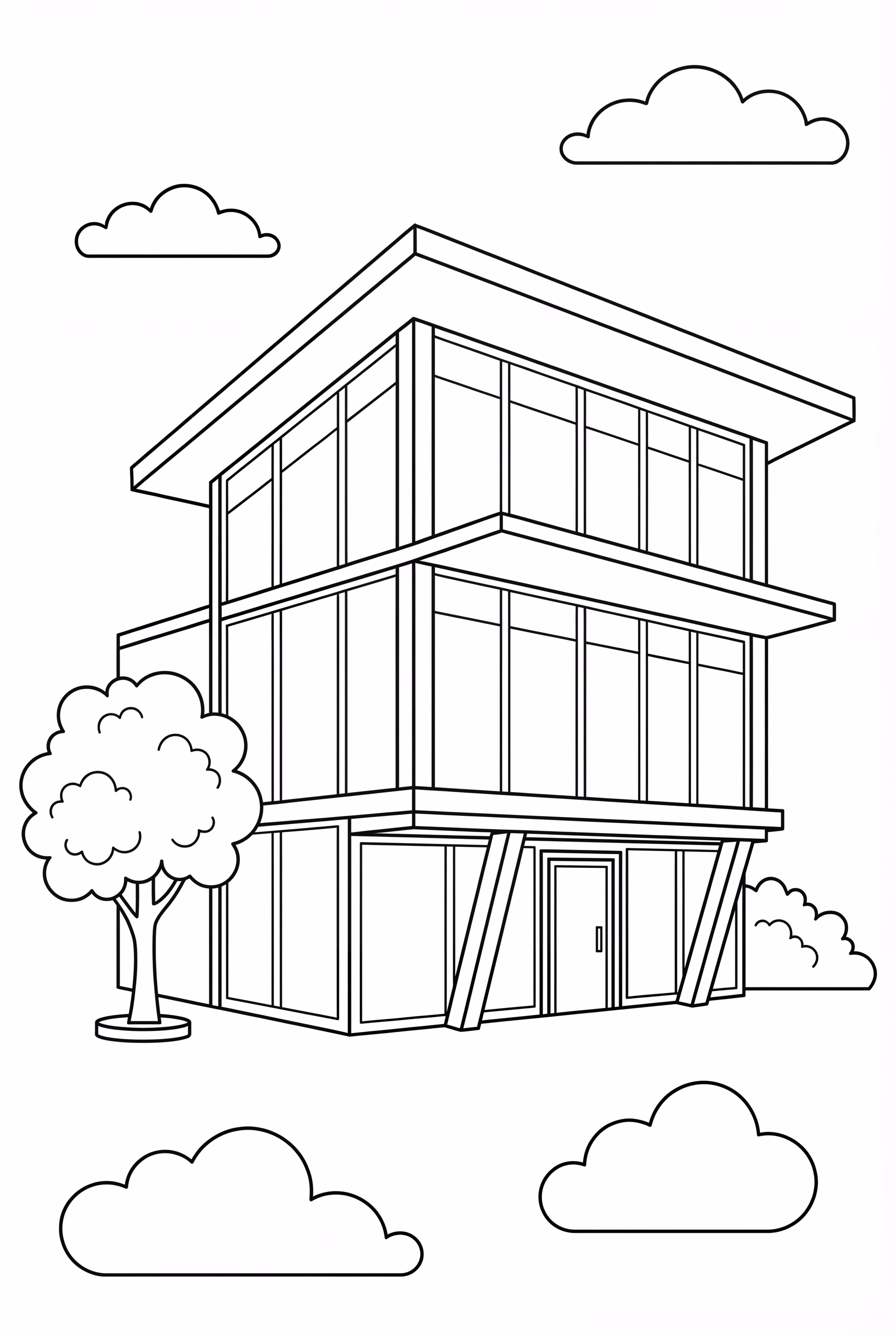 A Modern Glass House