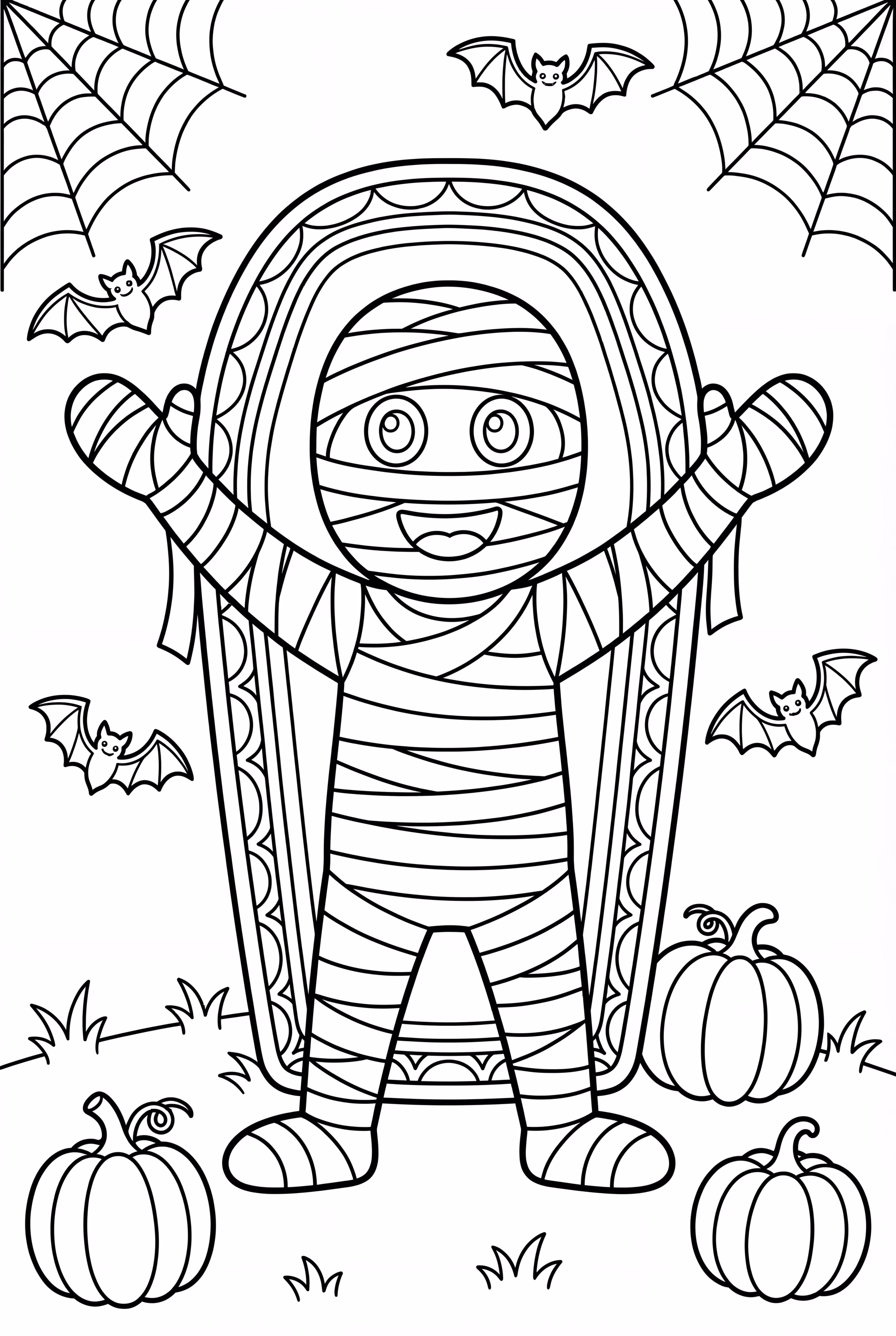 A Mummy Waking Up for Halloween 2025