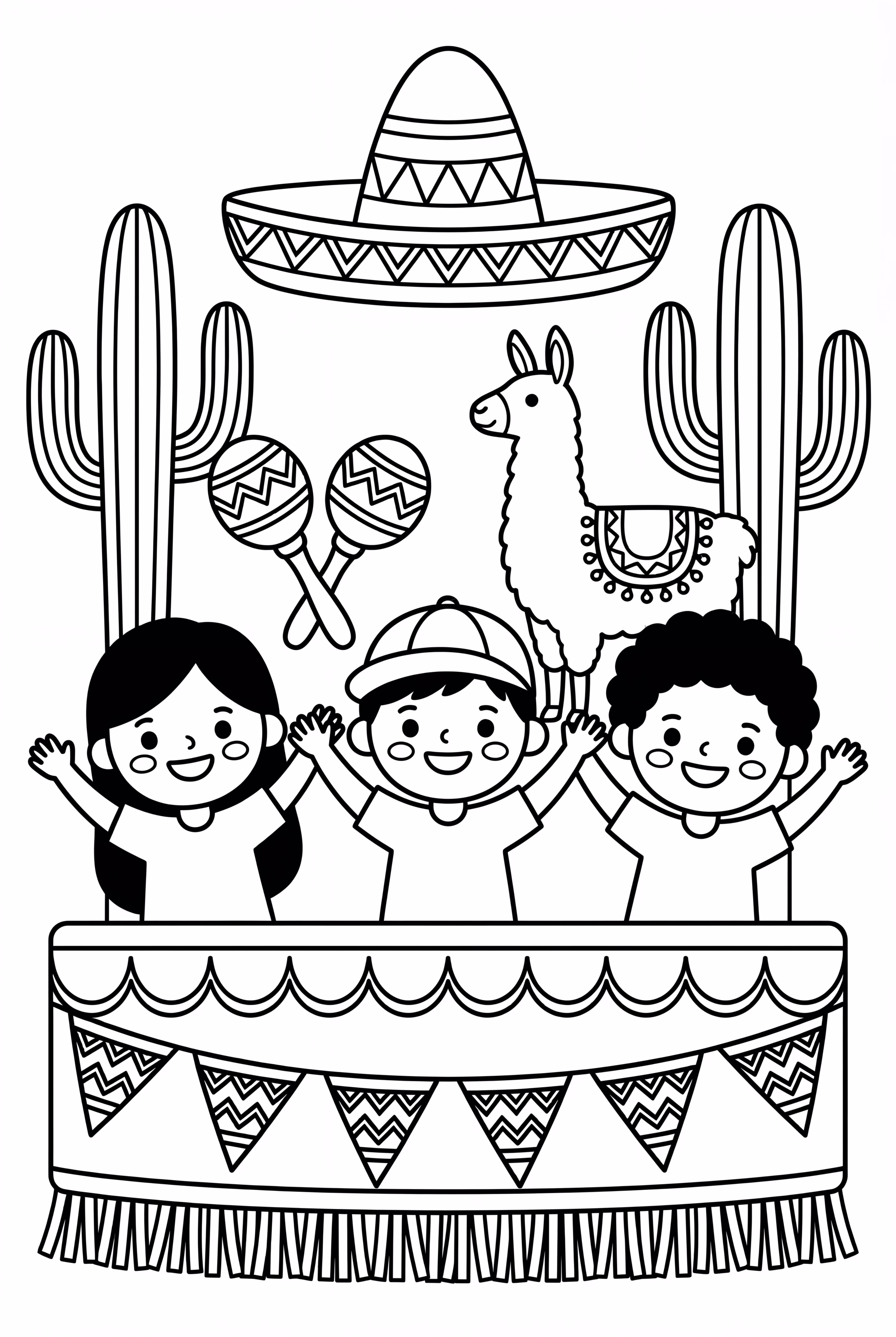 Um Carro Alegórico para o Mês da Herança Hispânica