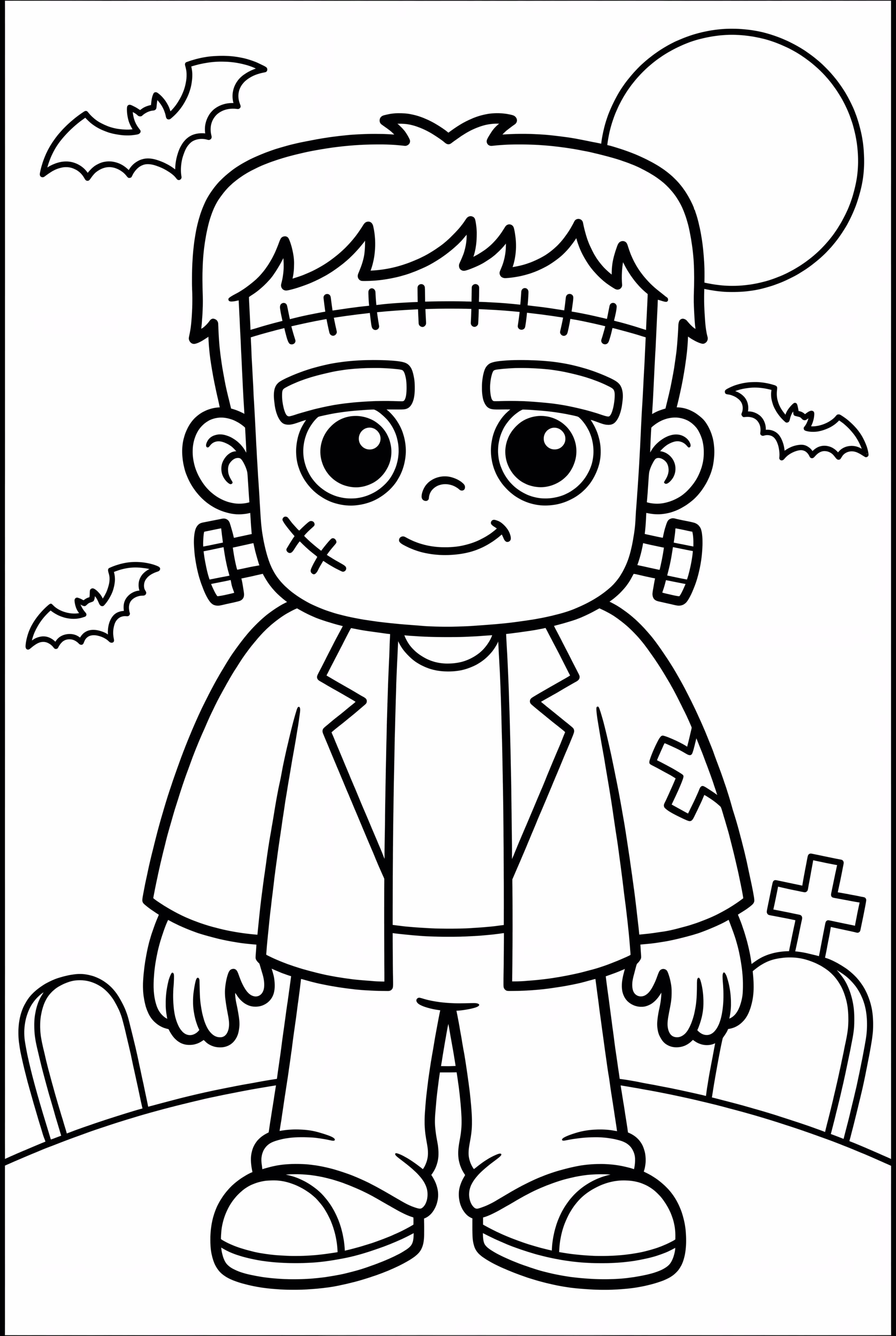 A Portrait Of Frankenstein's Monster