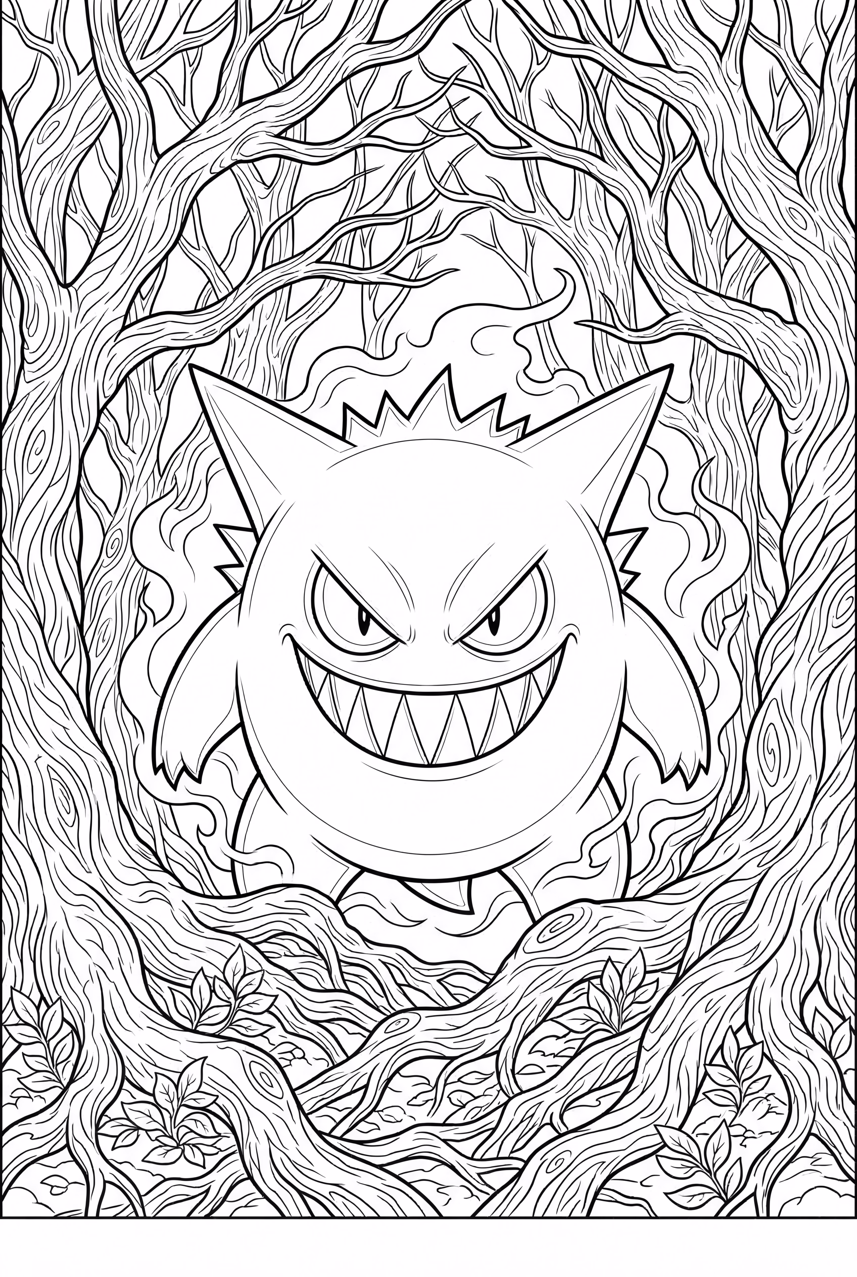 A Realistic Portrait of Gengar