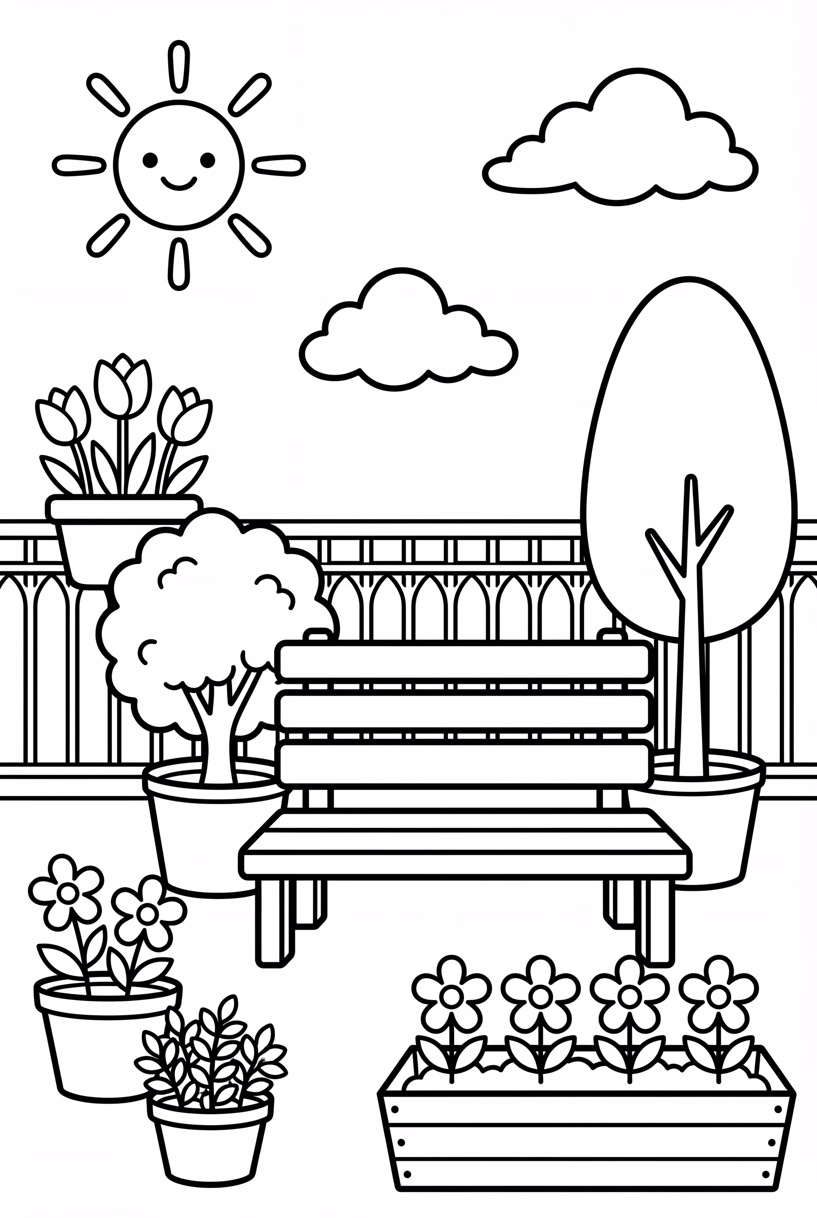 A Rooftop Urban Garden