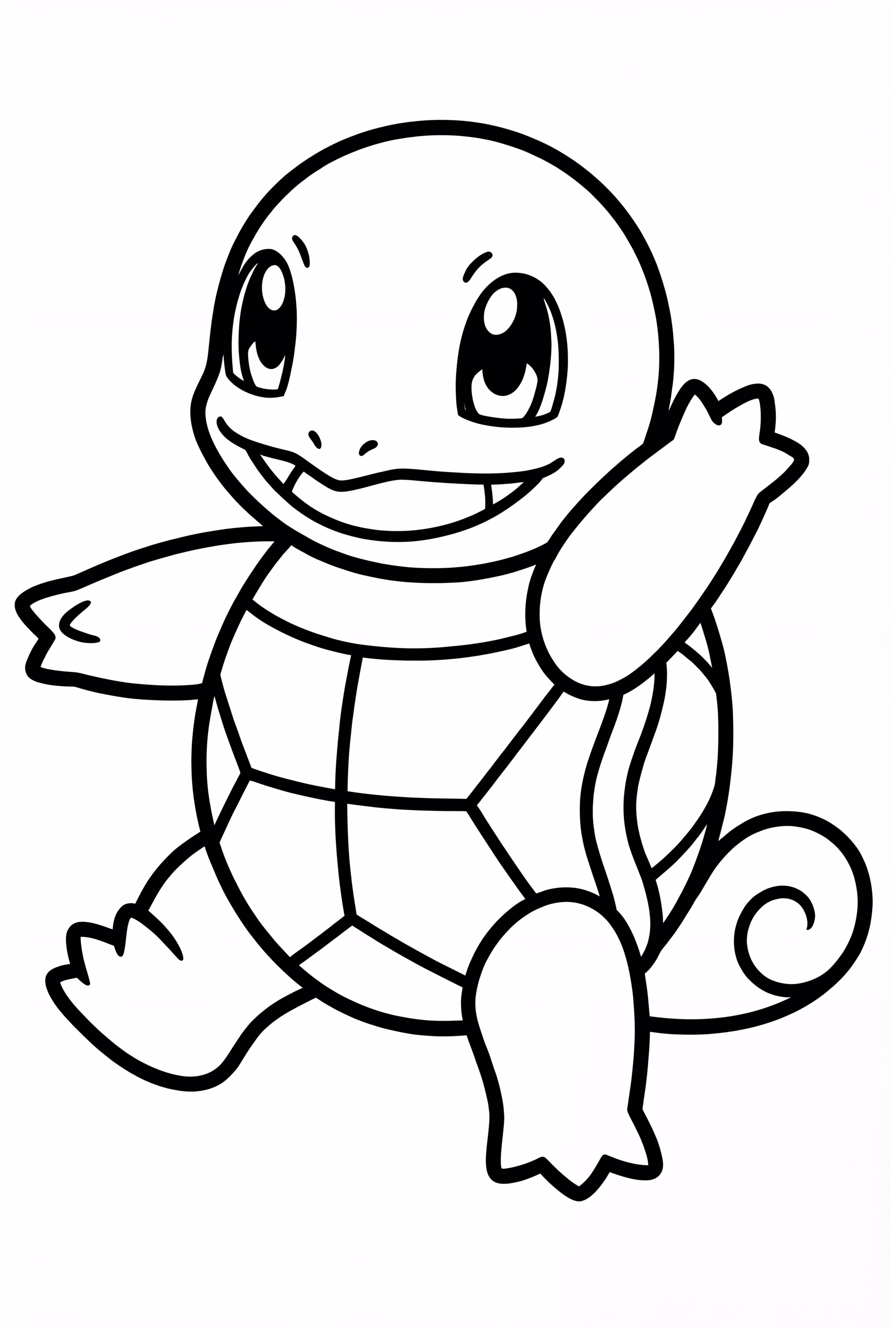 A Running Squirtle