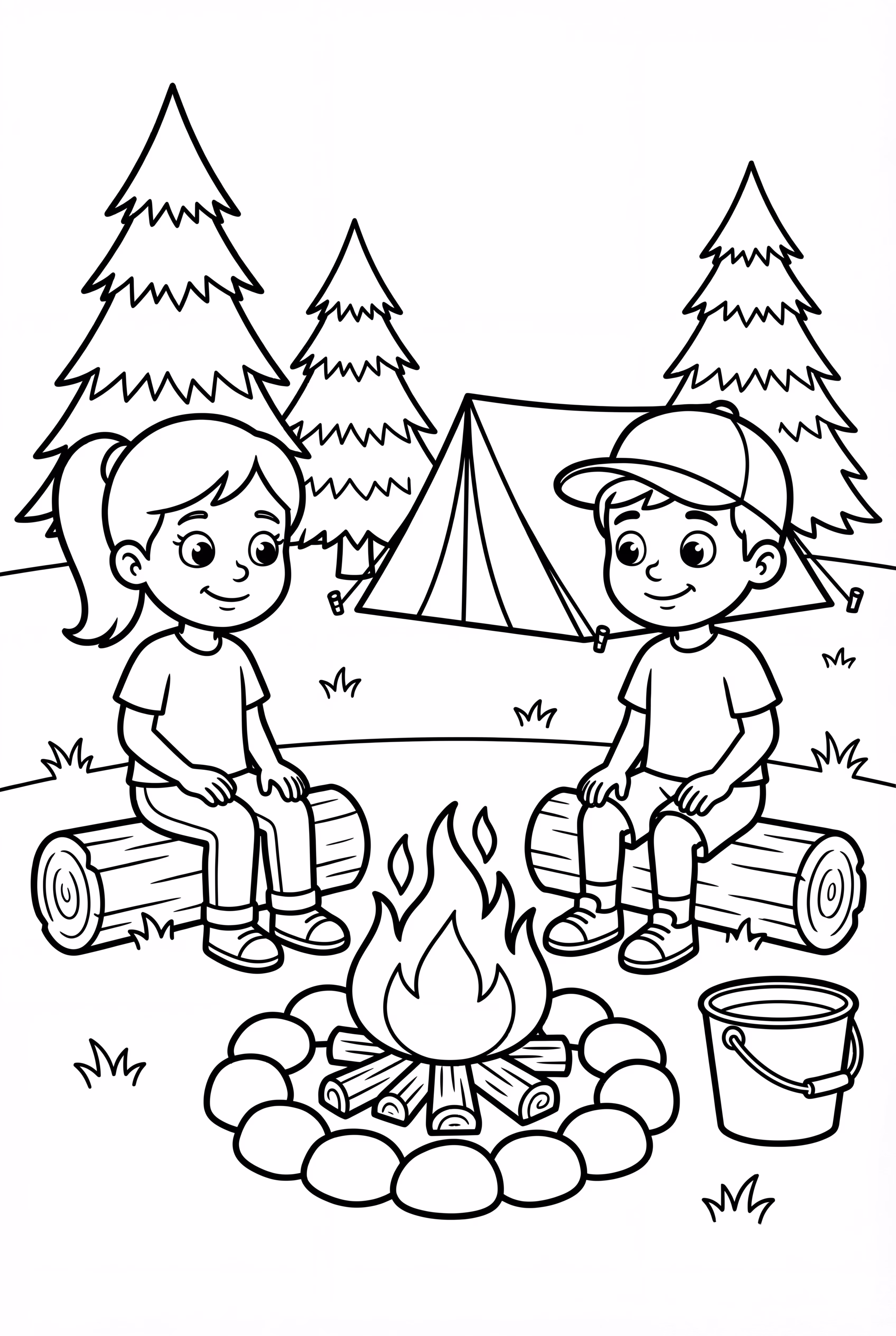 Ein sicheres Lagerfeuer