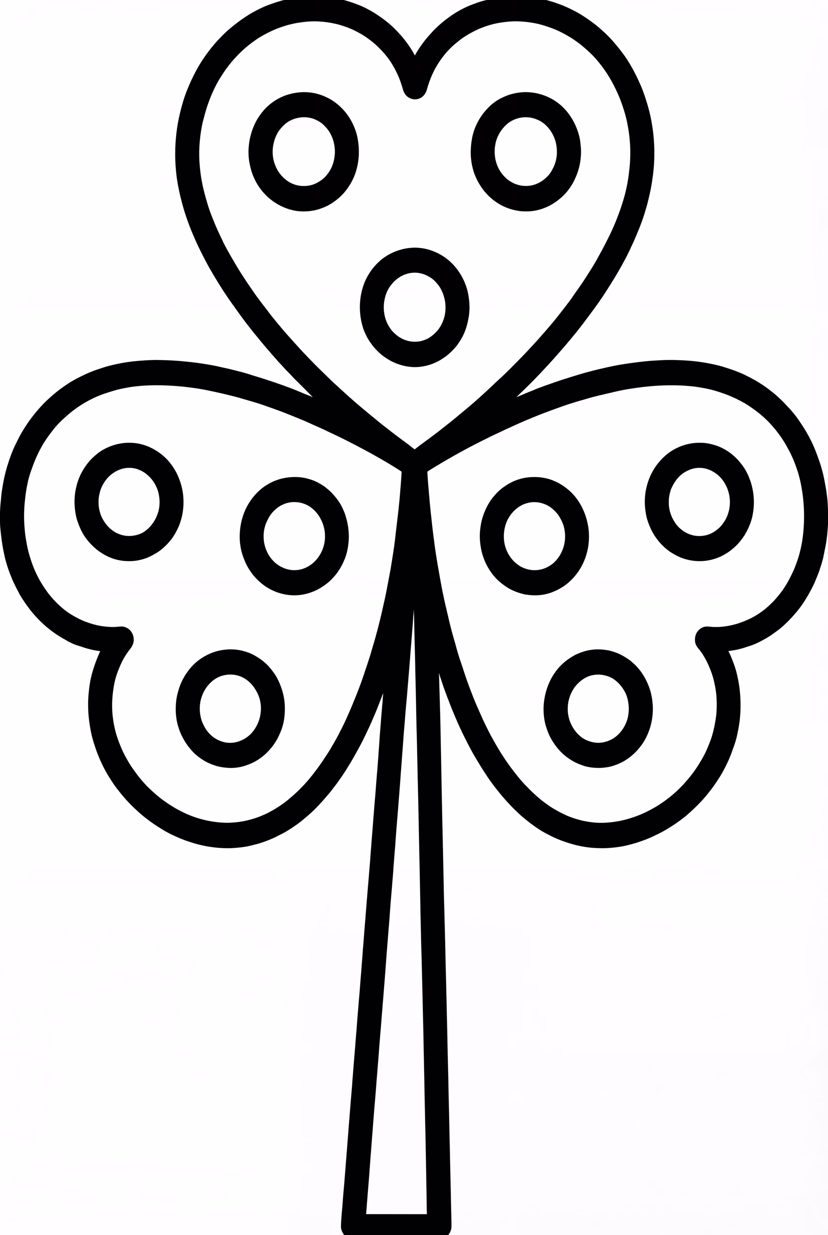 A Shamrock With Polka Dots