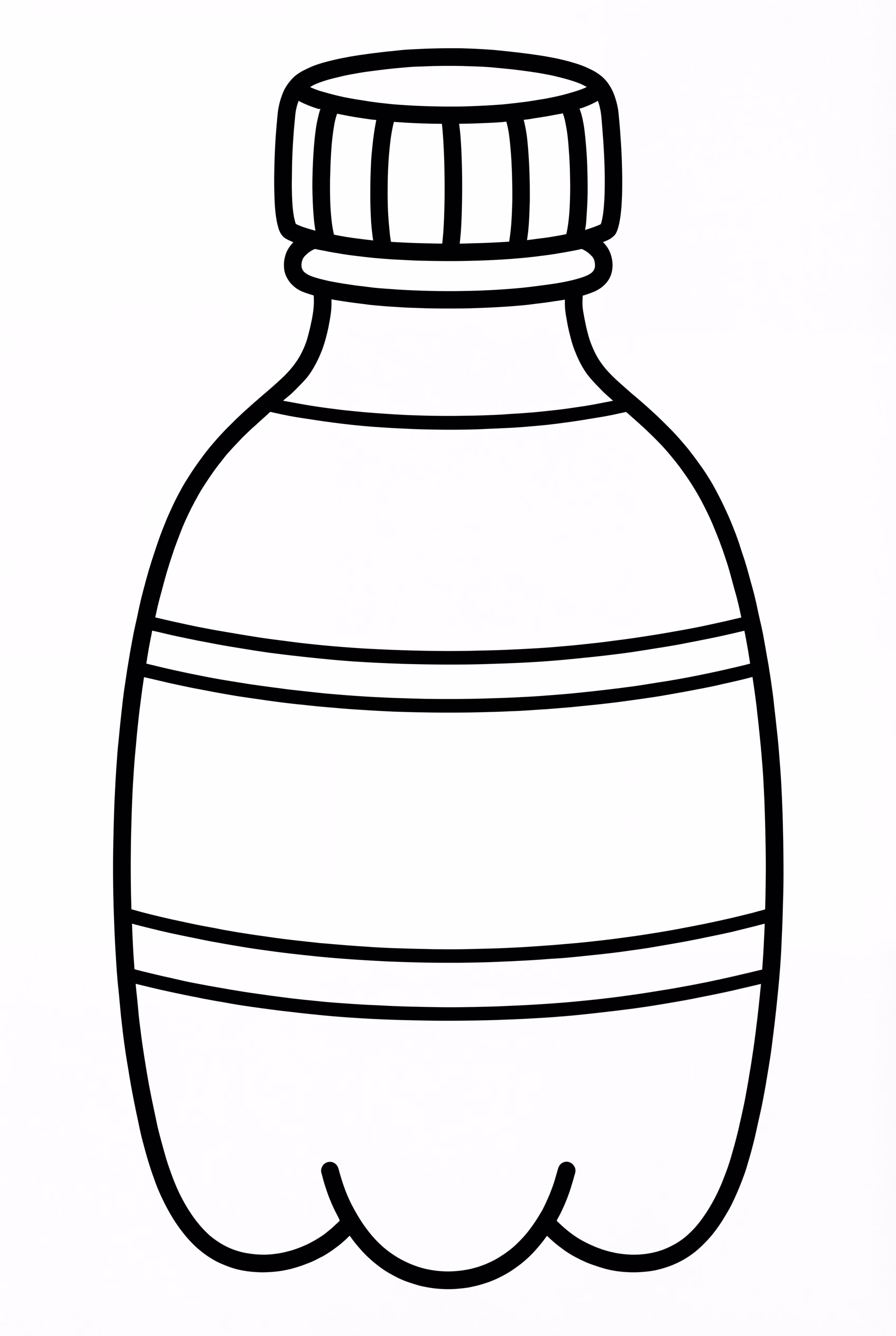 A Short And Round Soda Pop Bottle